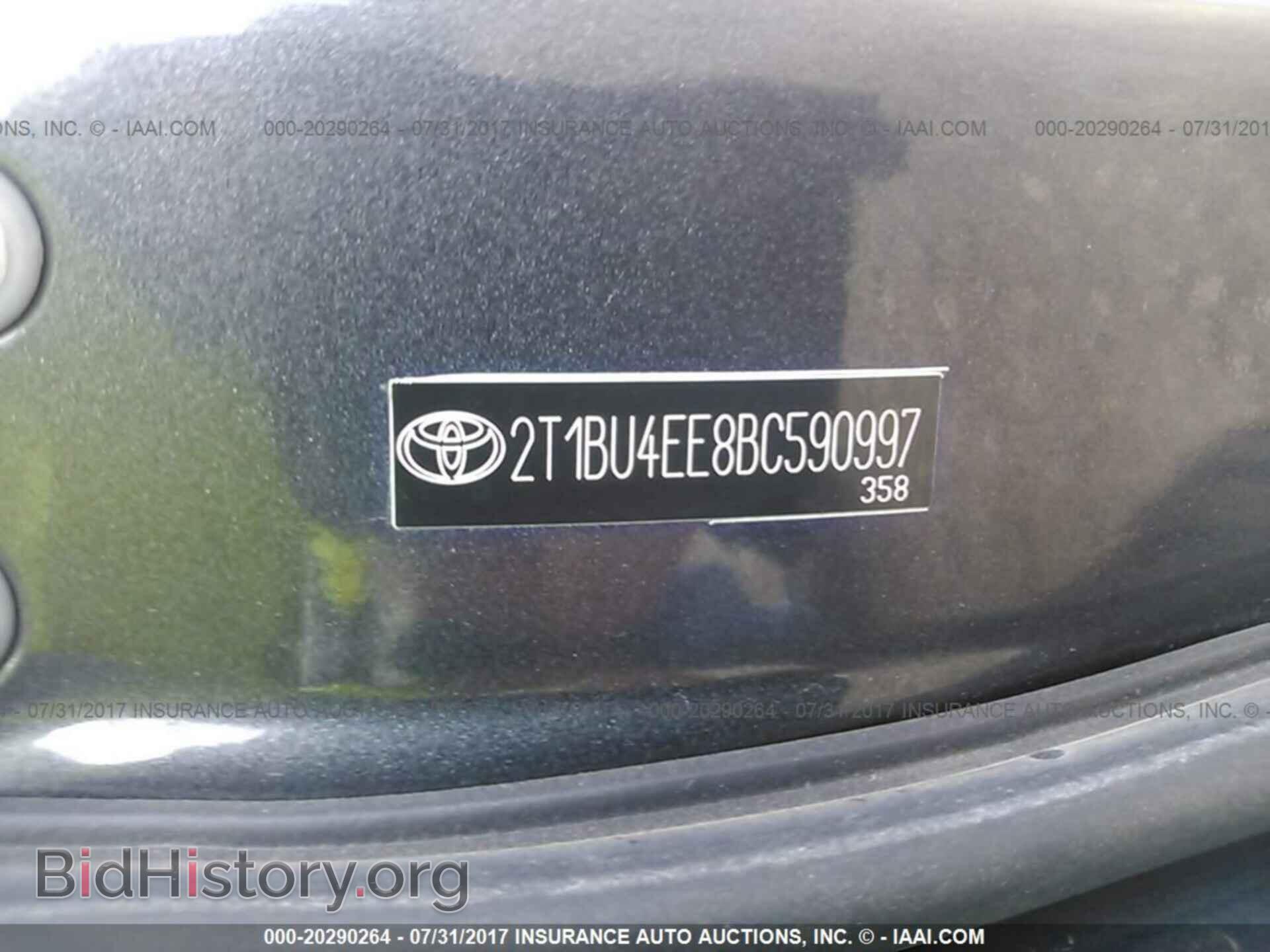 2011 Toyota Corolla - VIN: 2T1BU4EE8BC590997 - Photo 9
