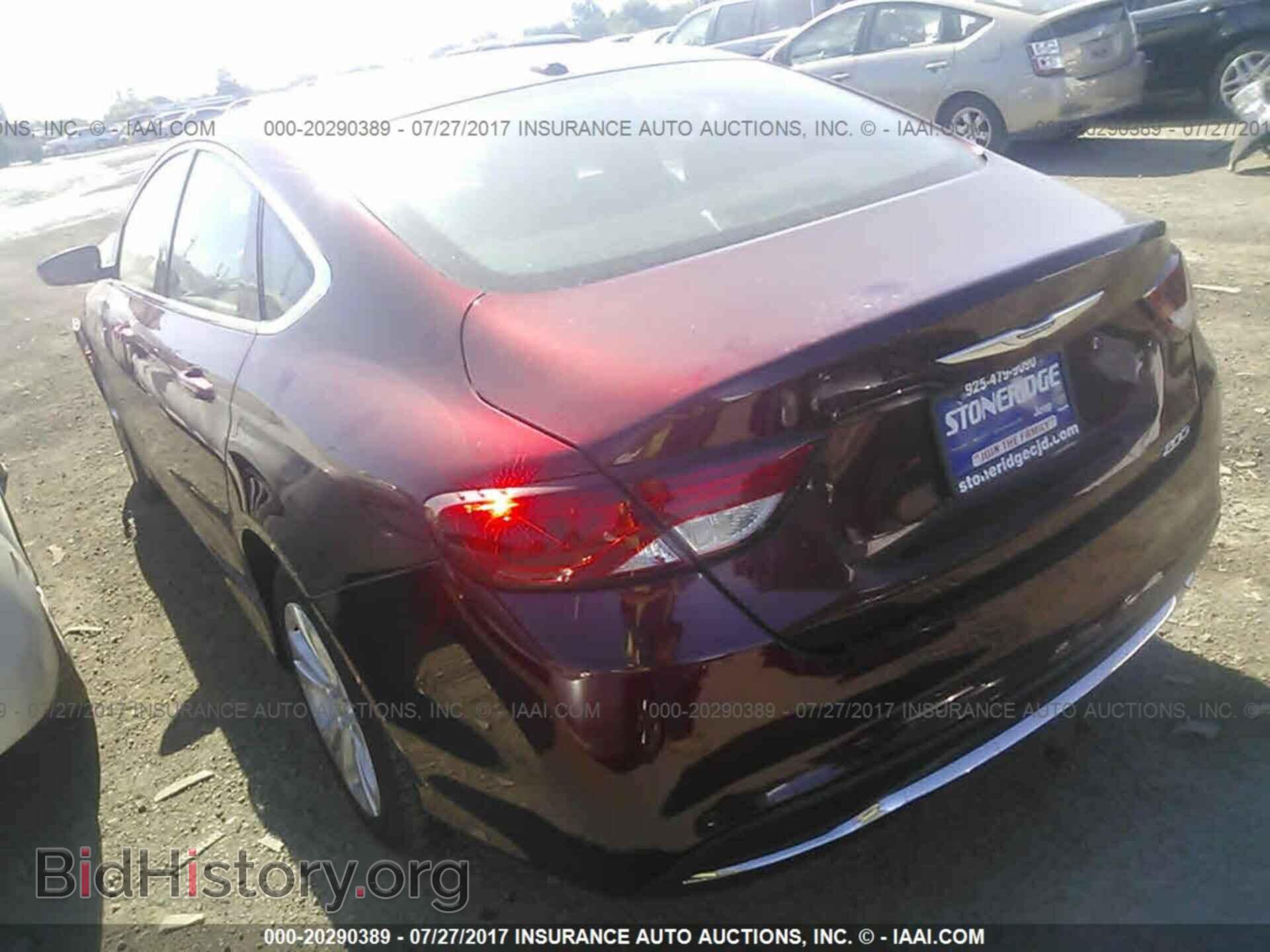 2016 Chrysler 200 - VIN: 1C3CCCAB5GN123753 - Фото 3