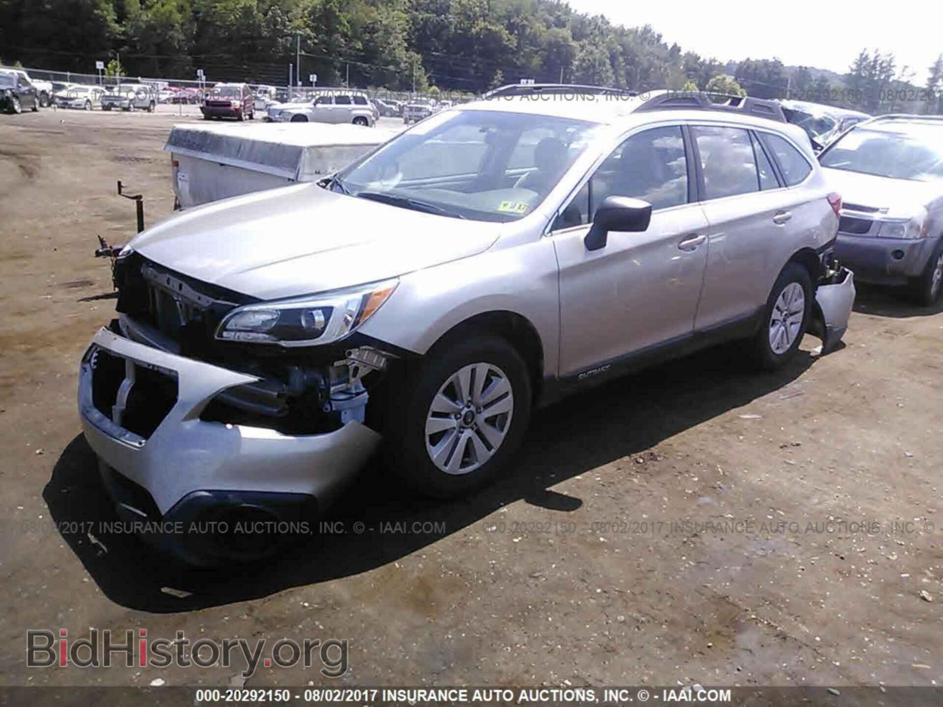 2017 Subaru Outback - VIN: 4S4BSAAC8H3247015 - Фото 2