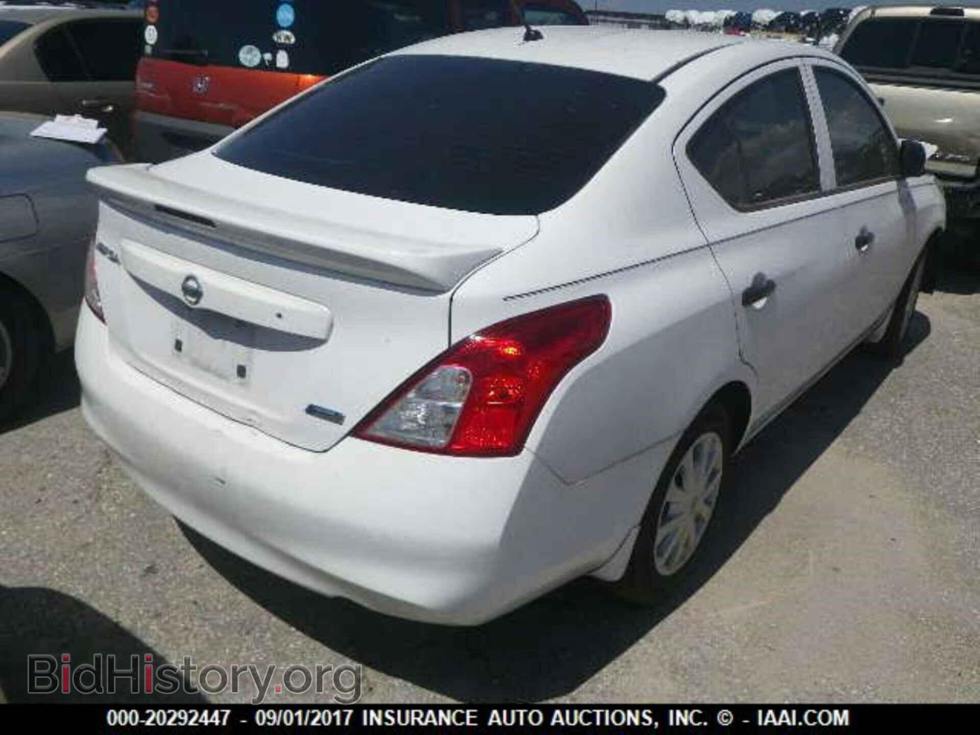 2014 Nissan Versa - VIN: 3N1CN7APXEL809196 - Фото 4