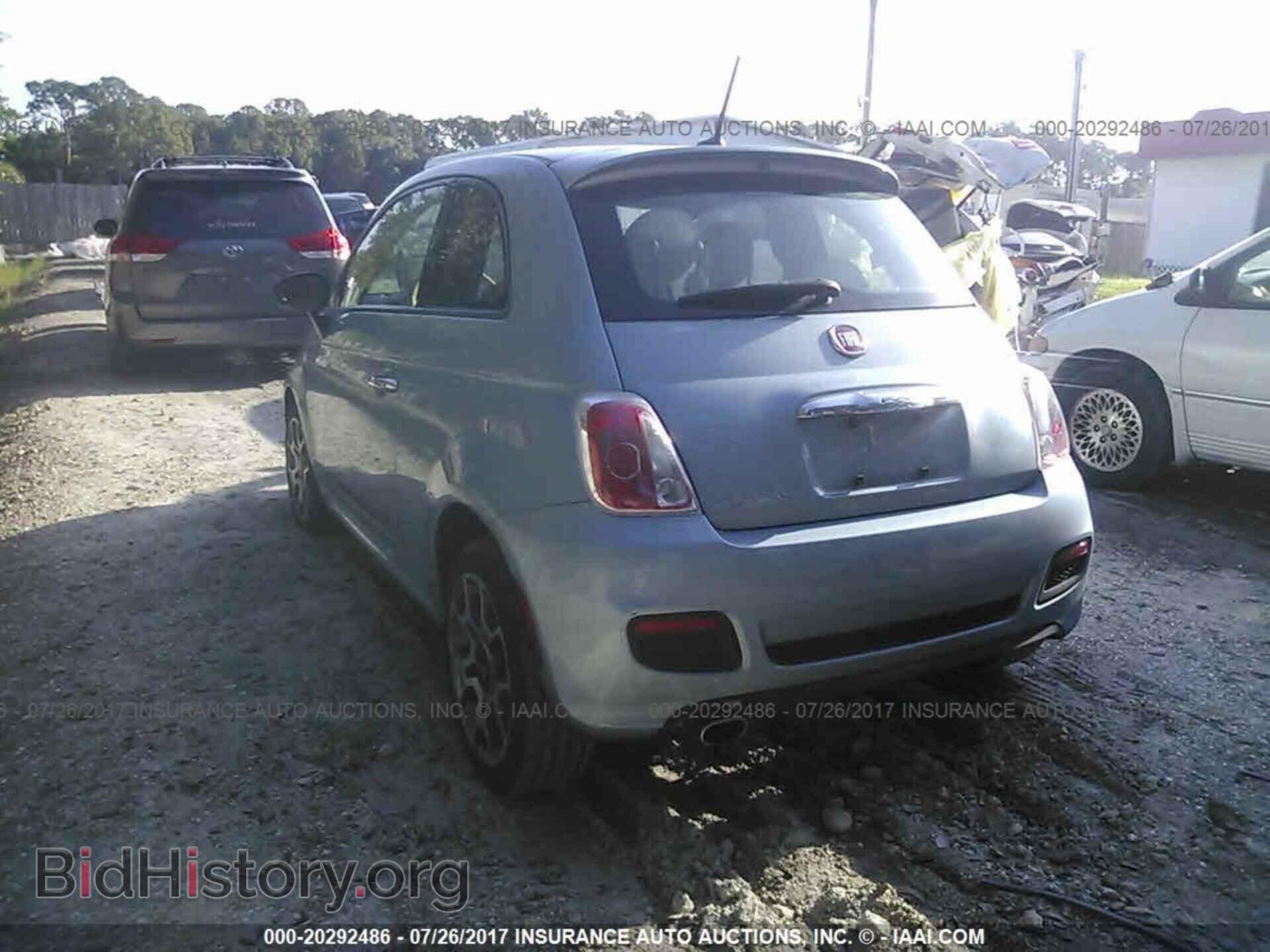2015 Fiat 500 - VIN: 3C3CFFBR0FT512898 - Photo 3