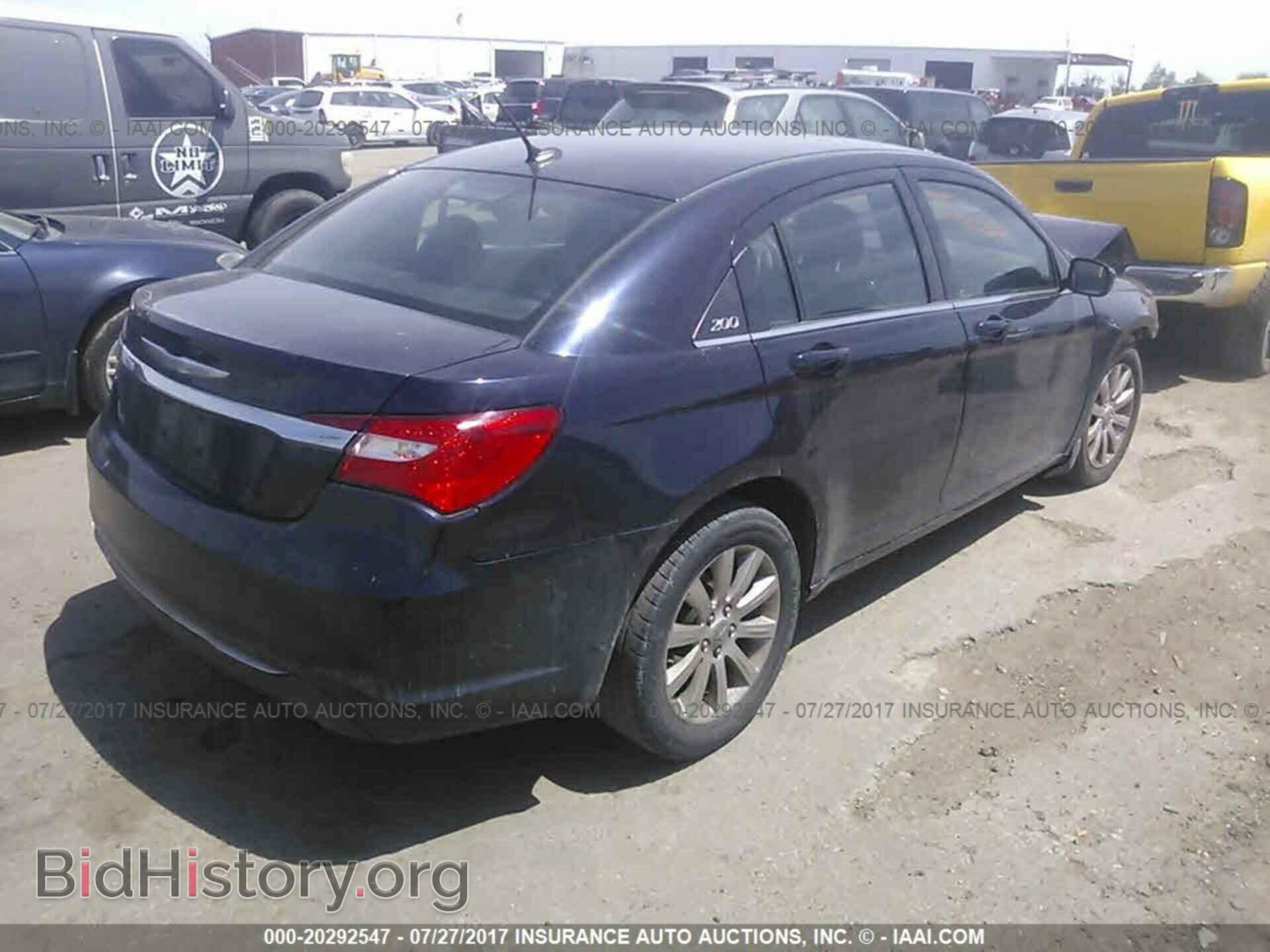 2012 Chrysler 200 - VIN: 1C3CCBBB4CN302983 - Фото 4