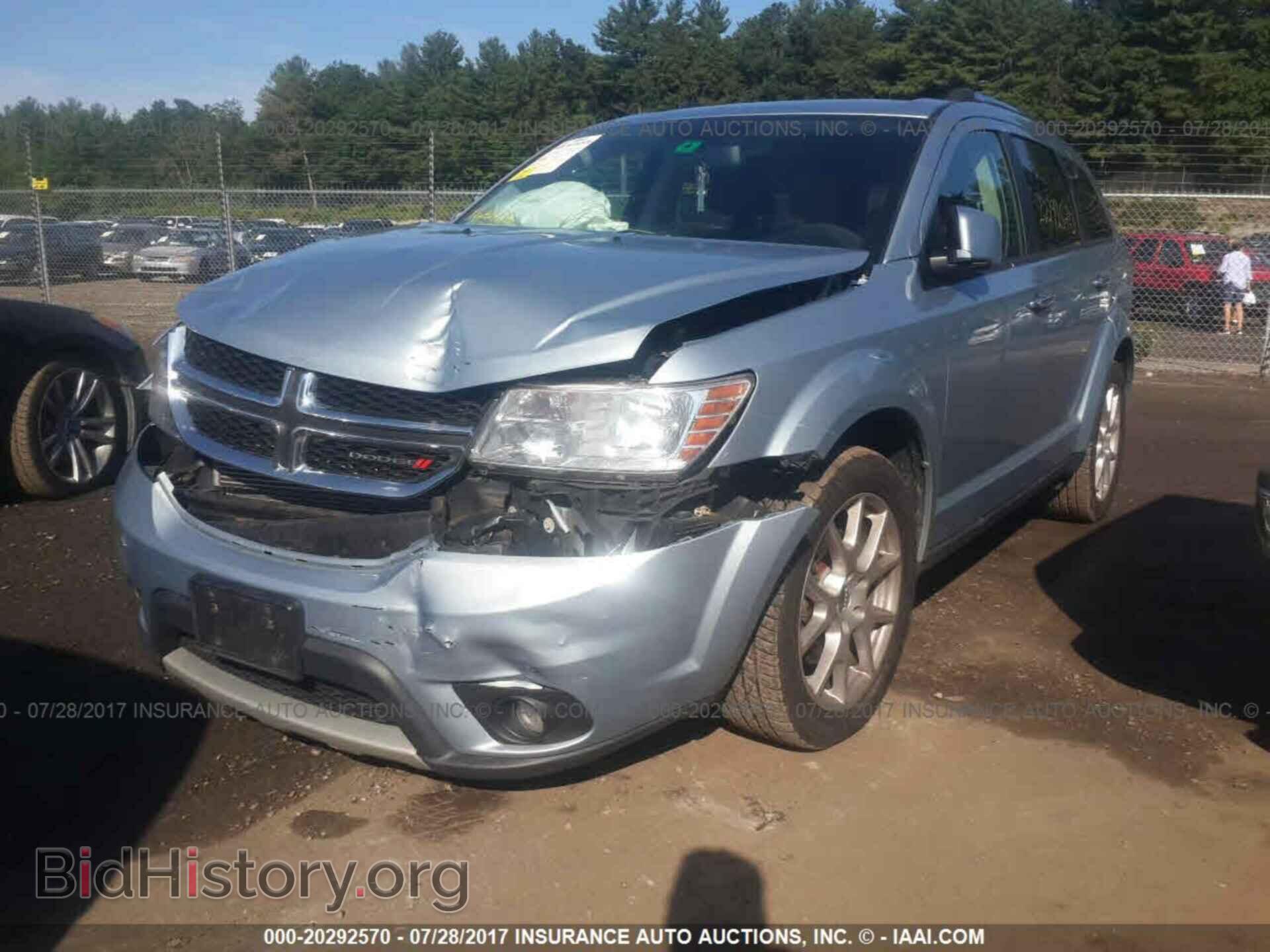 2013 Dodge Journey - VIN: 3C4PDCDG5DT715621 - Фото 2