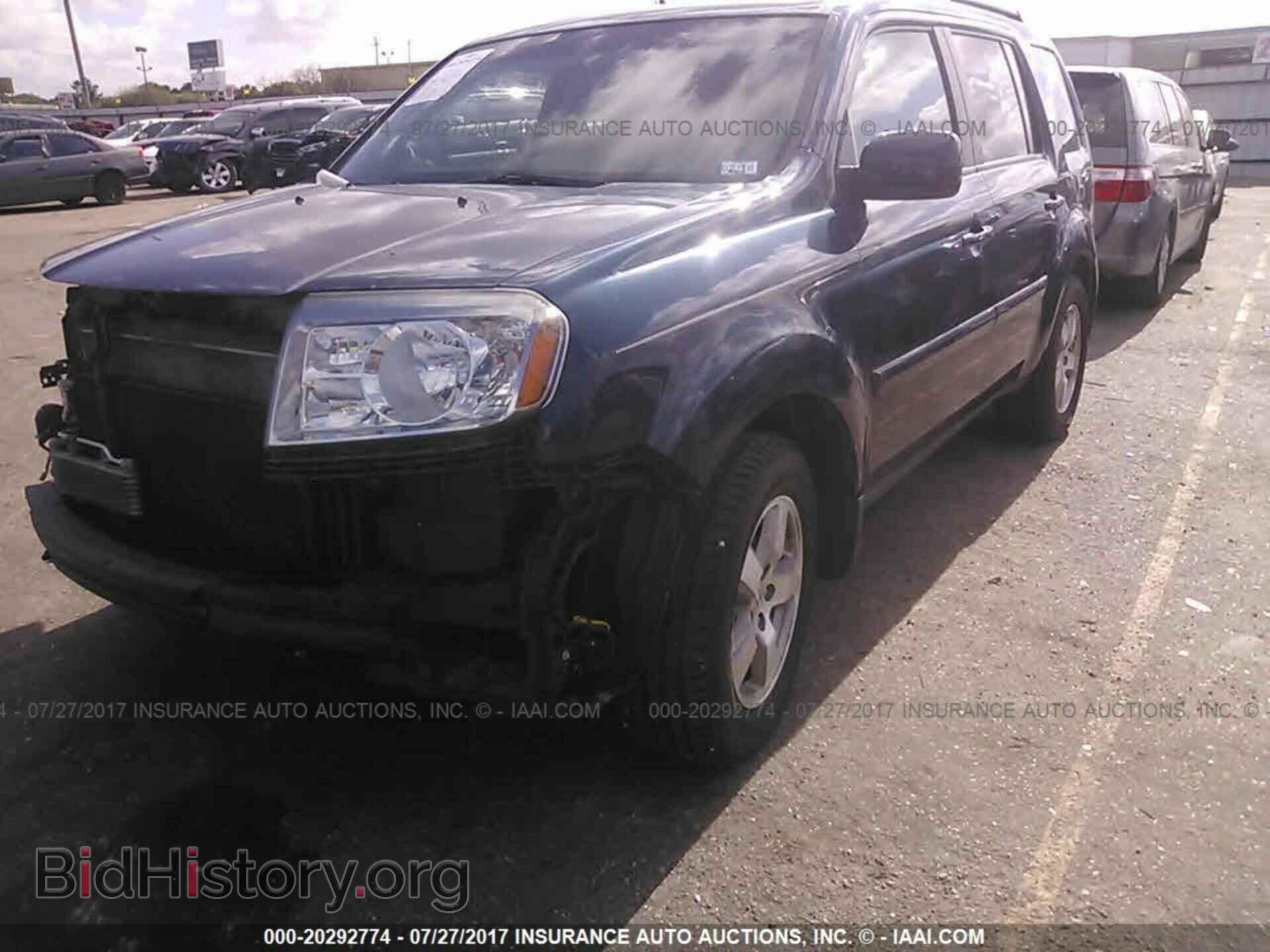 2011 Honda Pilot - VIN: 5FNYF3H51BB046654 - Фото 2
