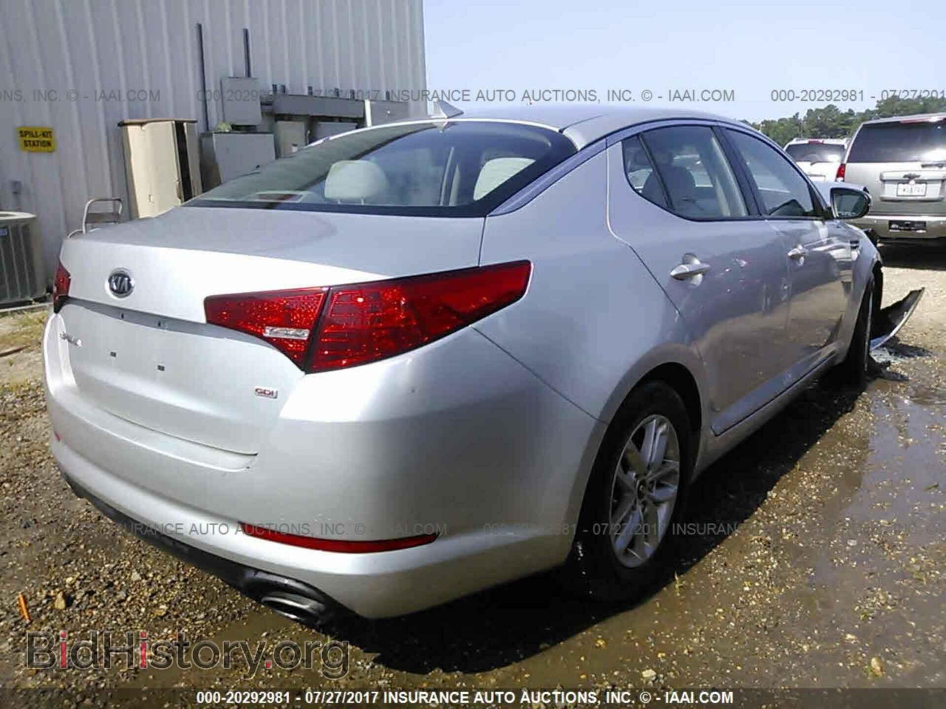 2011 Kia Optima - VIN: KNAGM4A78B5177680 - Фото 4