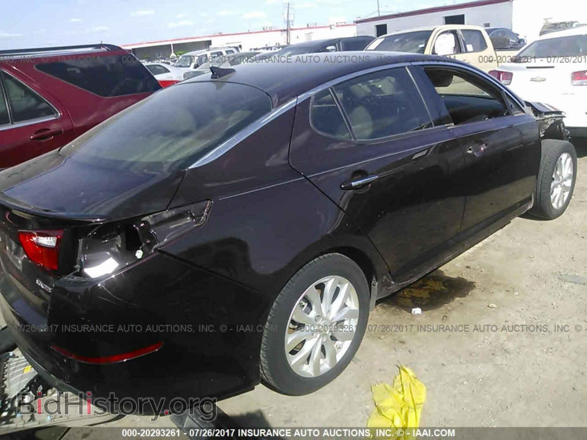2014 Kia Optima - VIN: 5XXGN4A70EG307290 - Фото 4