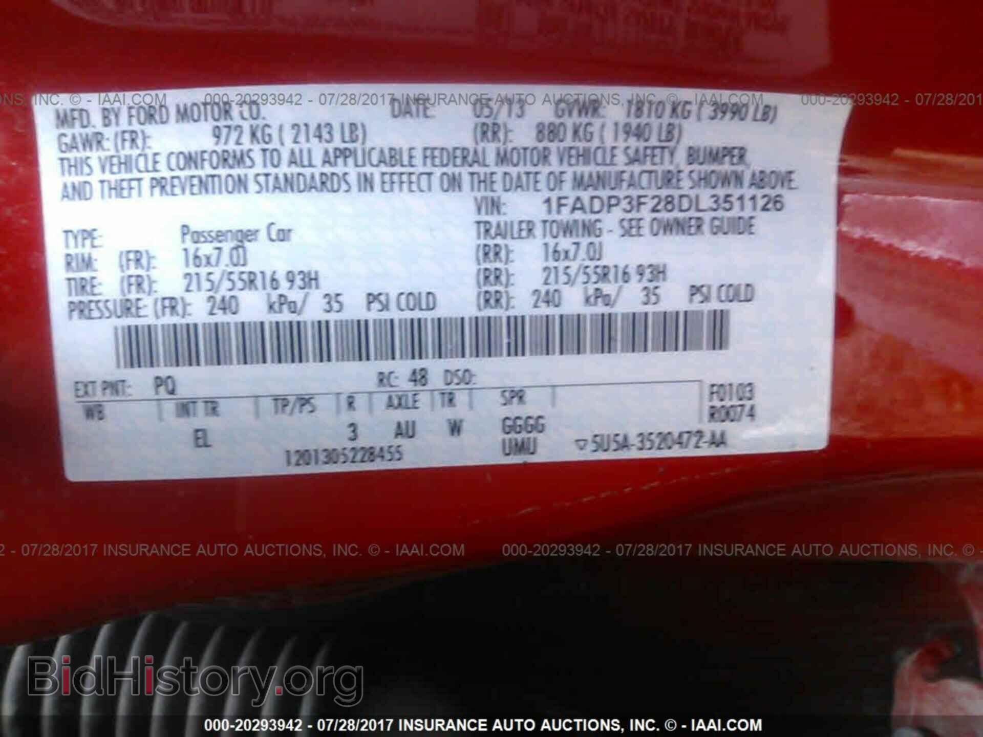 2013 Ford Focus - VIN: 1FADP3F28DL351126 - Photo 9