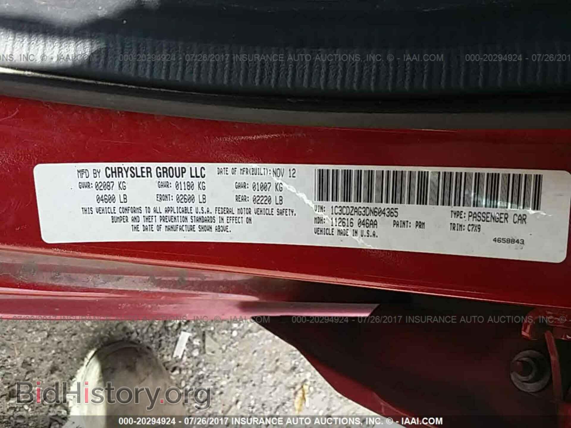 2013 Dodge Avenger - VIN: 1C3CDZAG3DN604365 - Photo 9