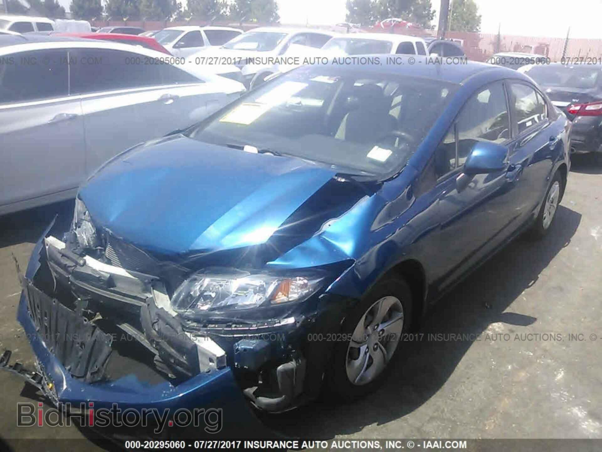 2013 Honda Civic - VIN: 2HGFB2F57DH519276 - Фото 2