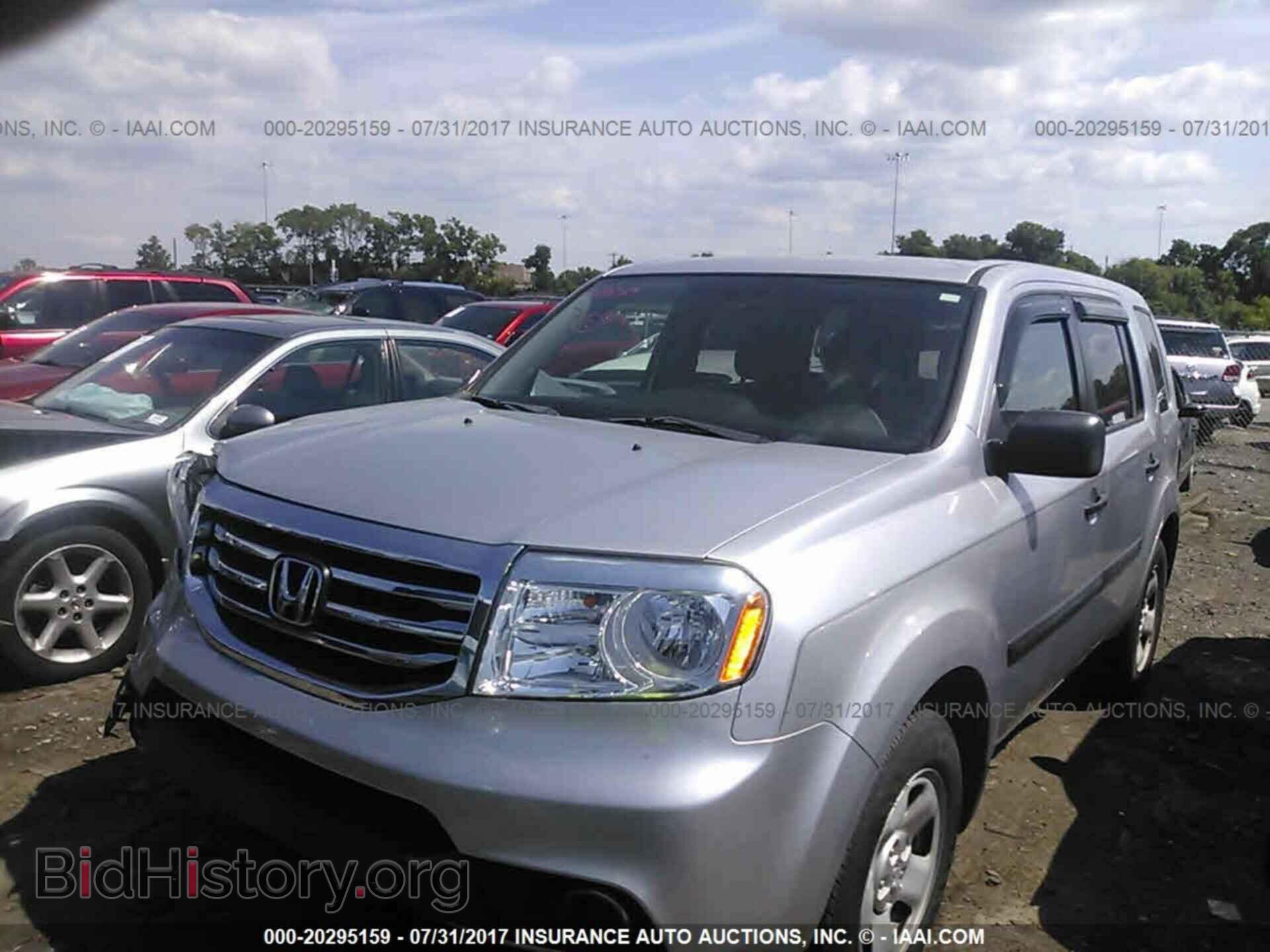 2013 Honda Pilot - VIN: 5FNYF3H22DB037857 - Фото 2