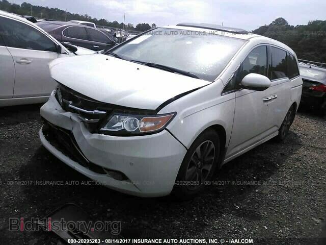 2014 Honda Odyssey - VIN: 5FNRL5H98EB028085 - Фото 2