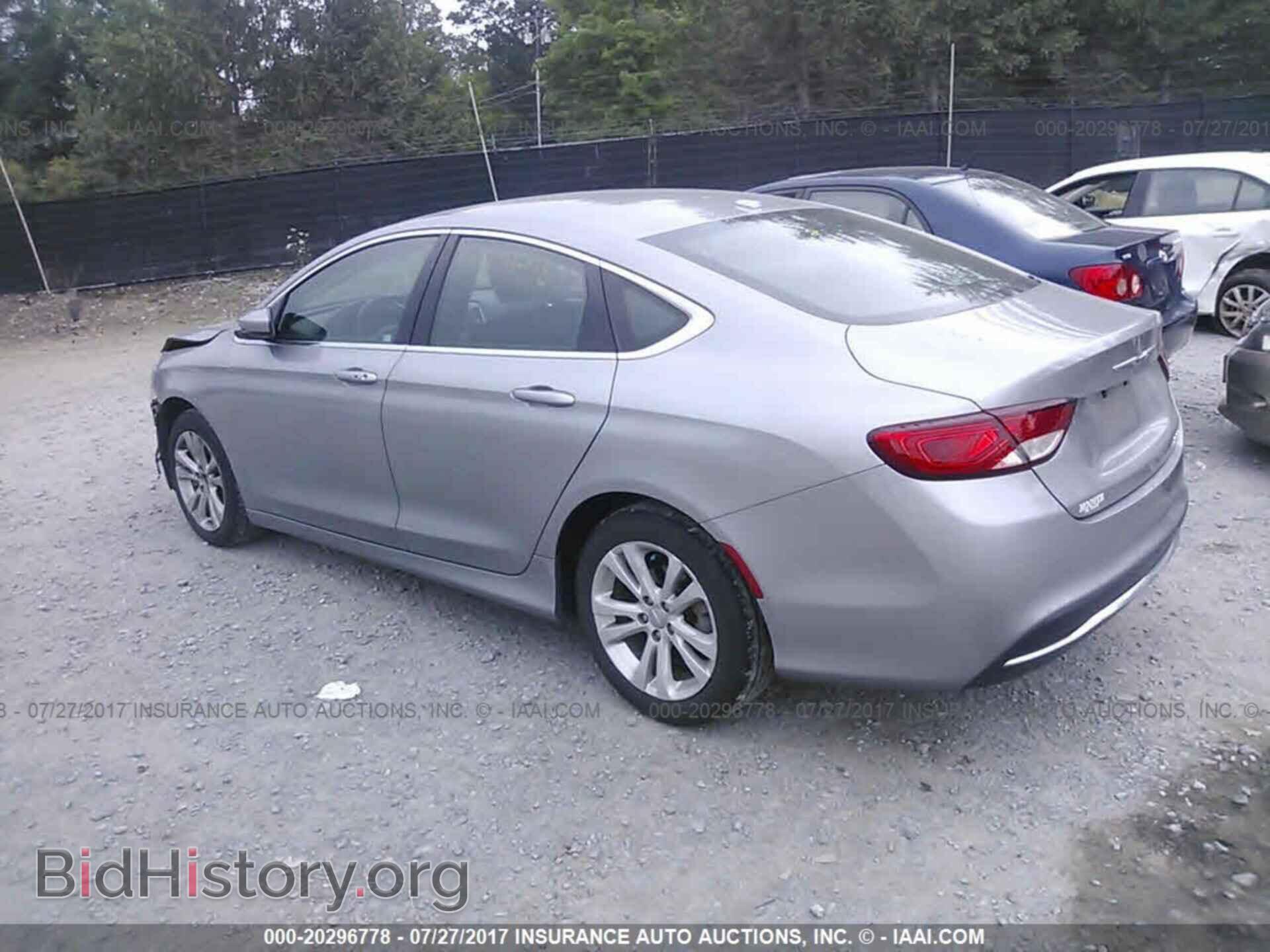 2015 Chrysler 200 - VIN: 1C3CCCAB3FN564196 - Фото 3