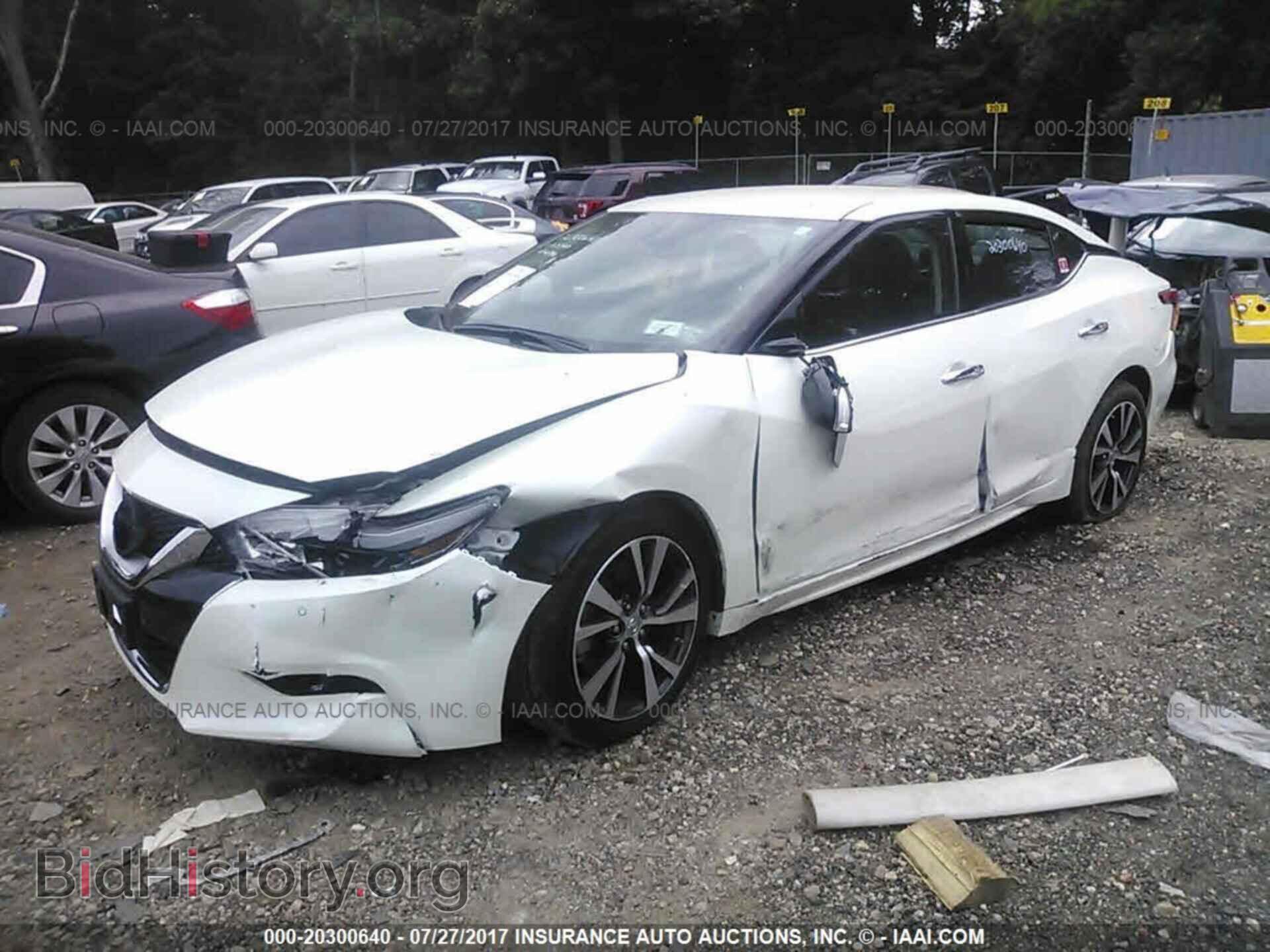 2017 Nissan Maxima - VIN: 1N4AA6AP5HC393221 - Фото 2