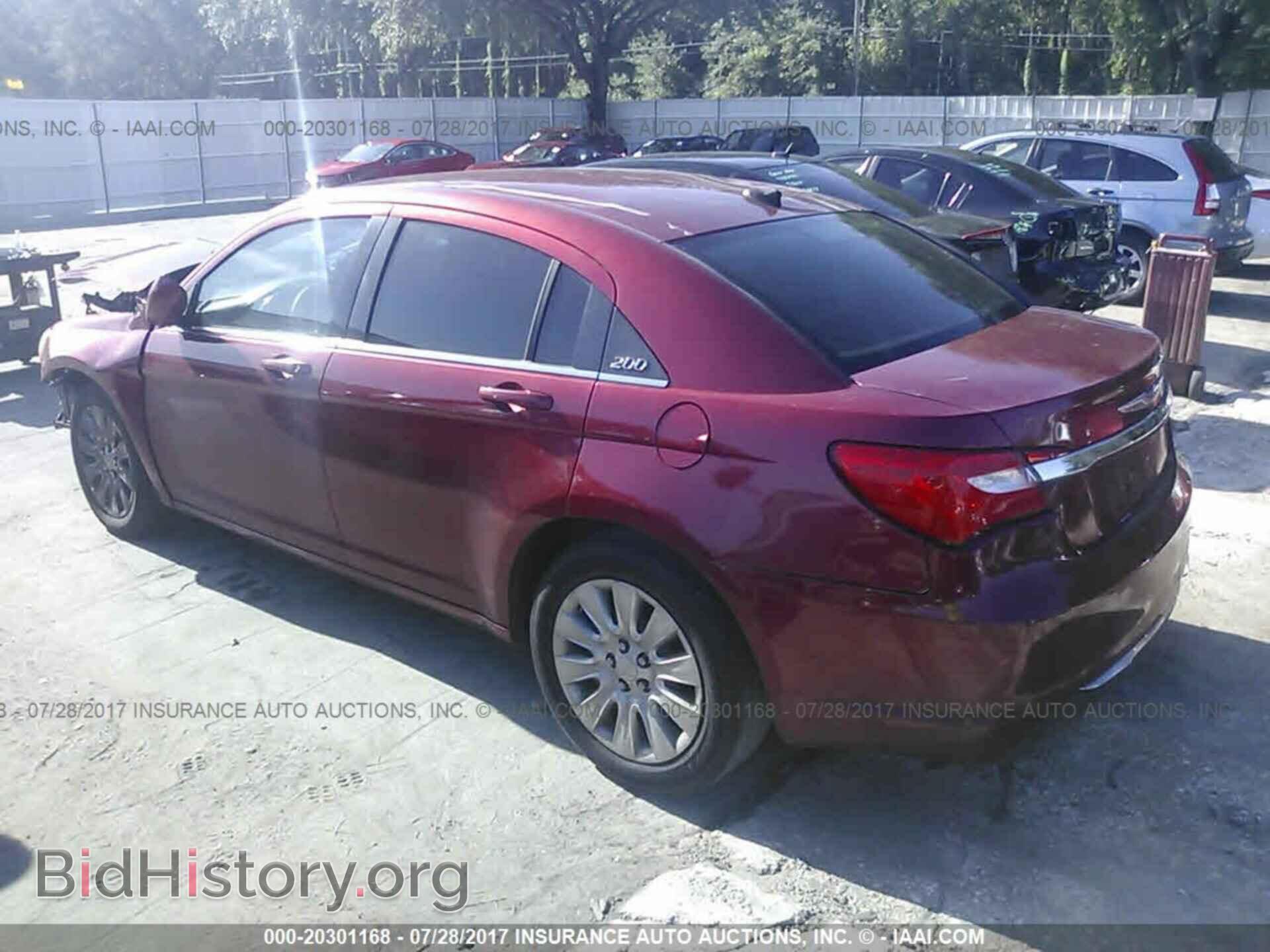 2012 Chrysler 200 - VIN: 1C3CCBAB7CN170870 - Photo 3
