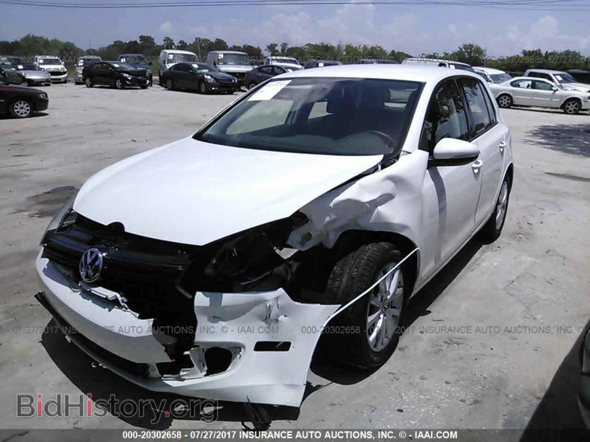 2014 Volkswagen Golf - VIN: WVWDB7AJ0EW002816 - Фото 2