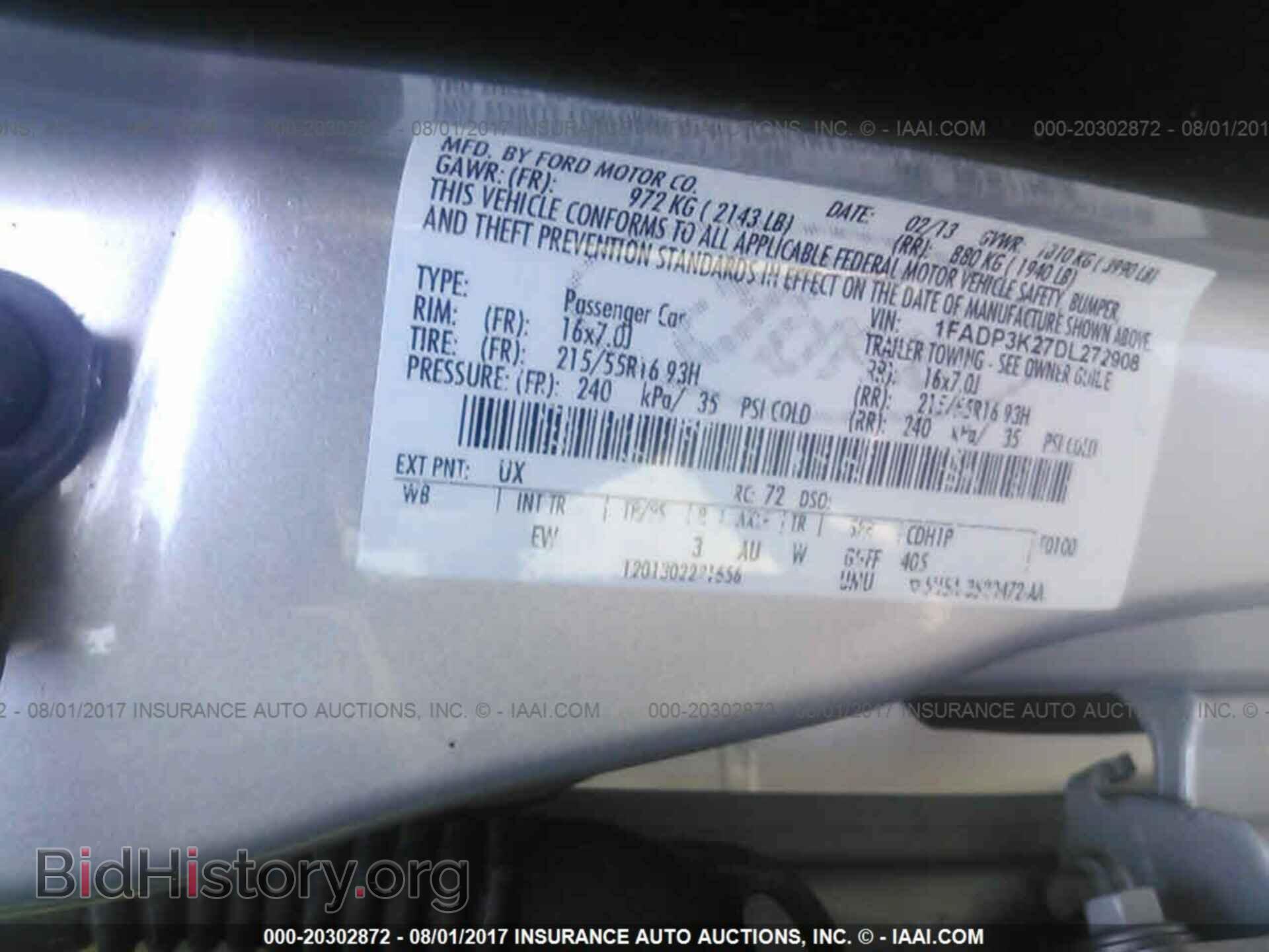 2013 Ford Focus - VIN: 1FADP3K27DL272908 - Photo 9