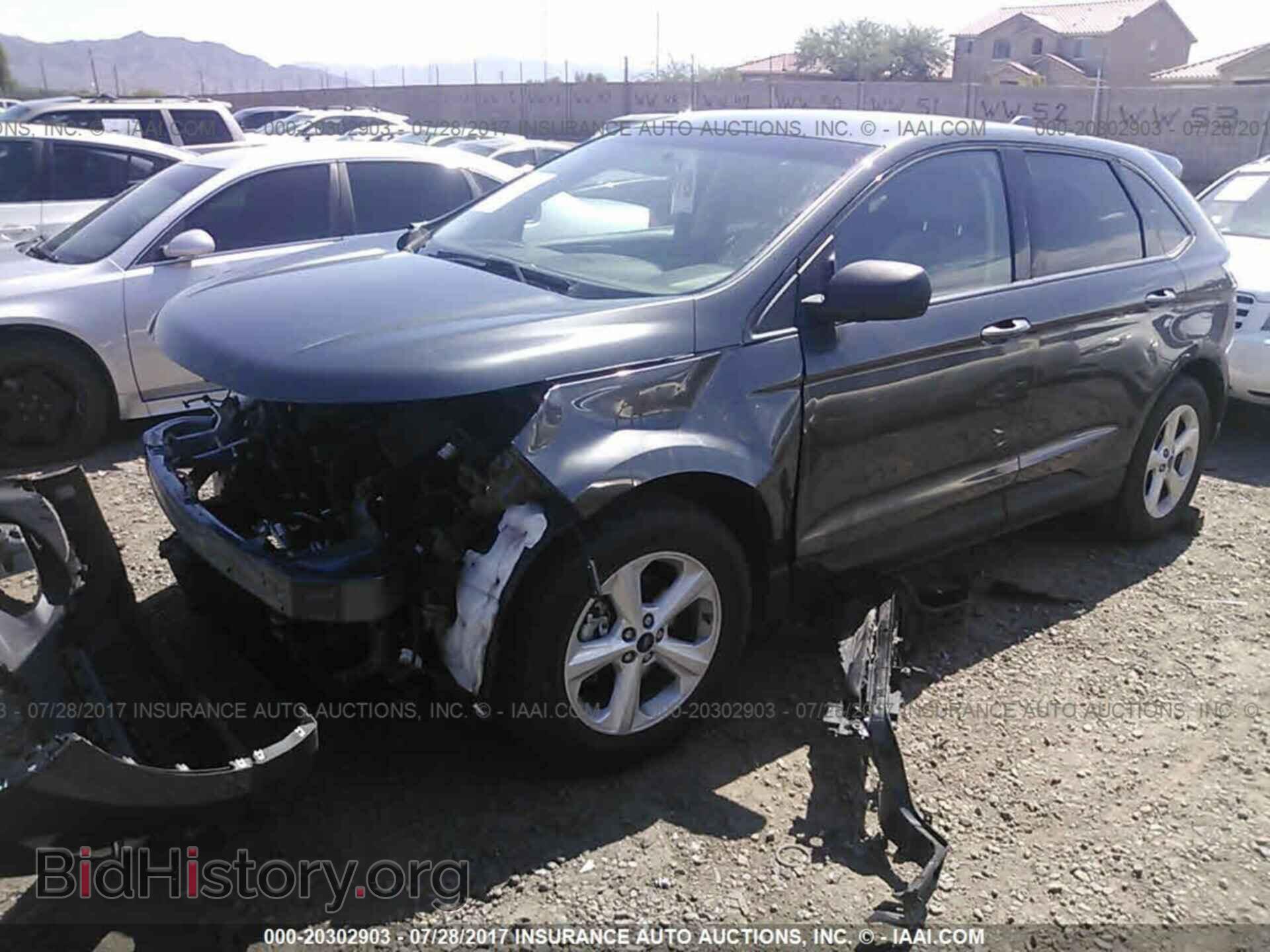 2015 Ford Edge - VIN: 2FMPK3G91FBB77853 - Фото 2