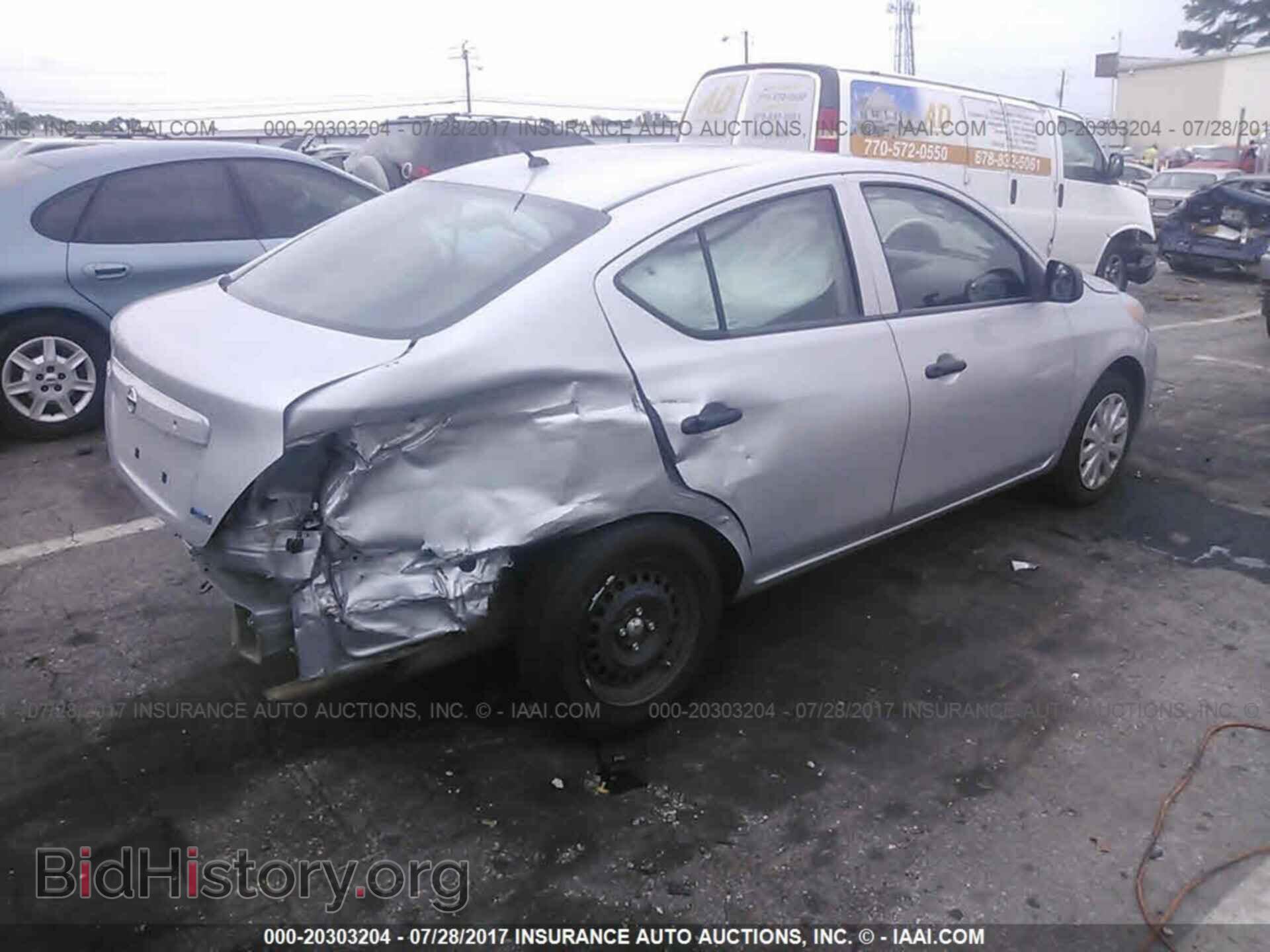 2012 Nissan Versa - VIN: 3N1CN7AP1CL802747 - Фото 4