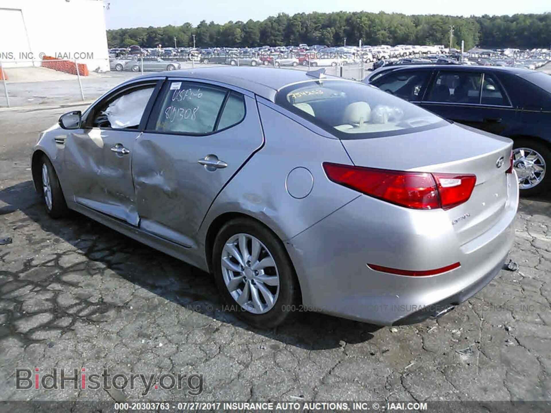 2015 Kia Optima - VIN: 5XXGM4A74FG435309 - Фото 3