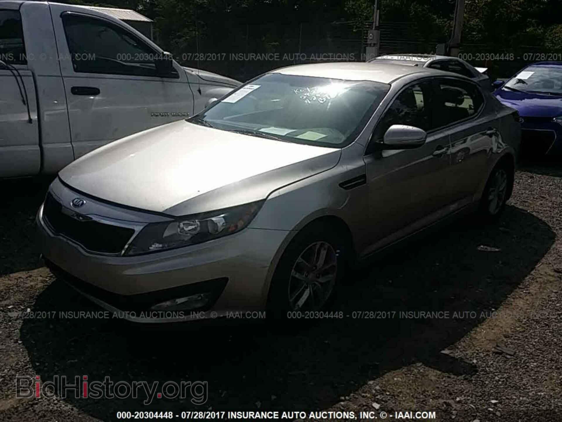 2013 Kia Optima - VIN: KNAGM4A77D5307967 - Фото 2