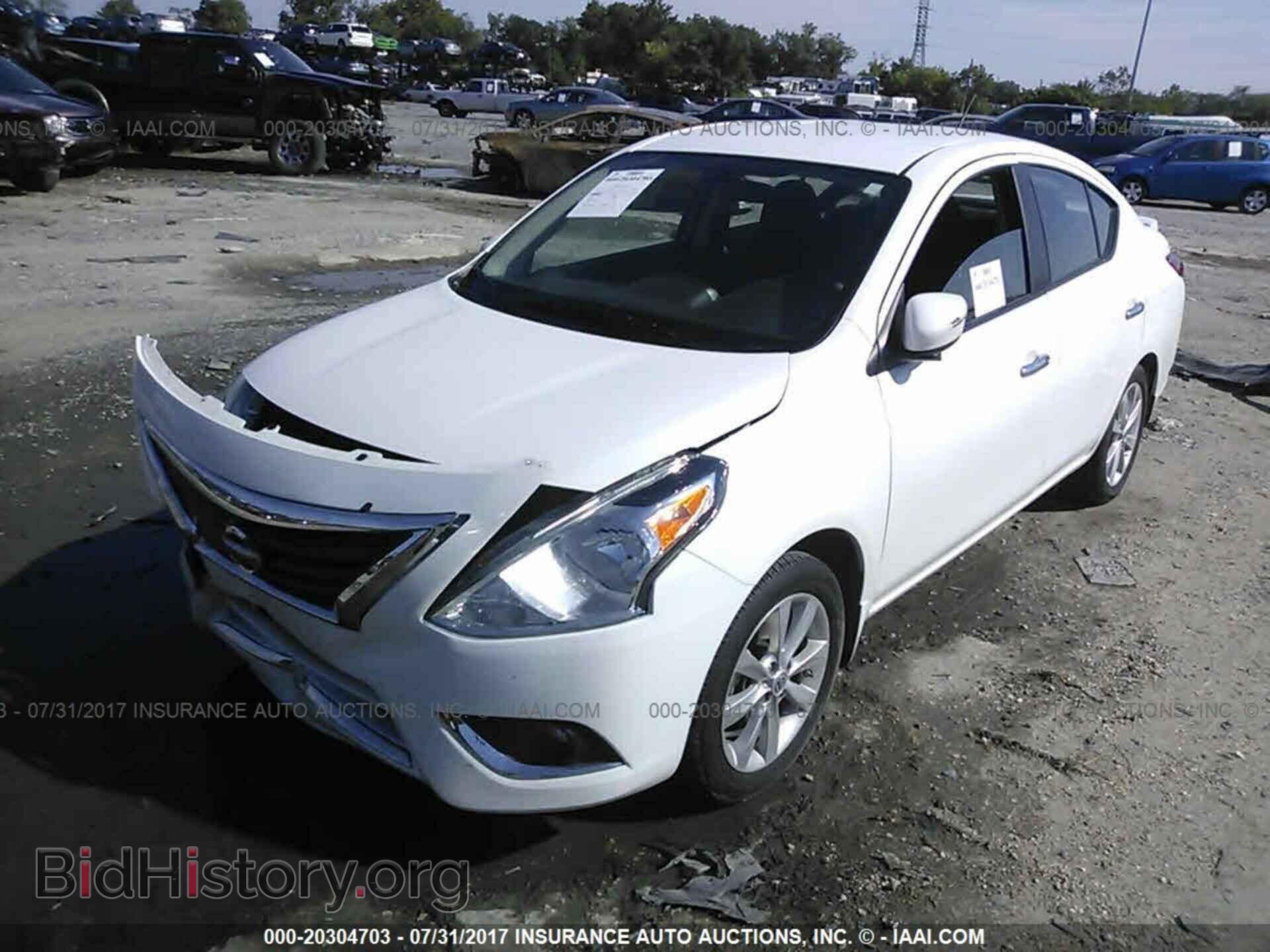 2016 Nissan Versa - VIN: 3N1CN7AP1GL828609 - Фото 2