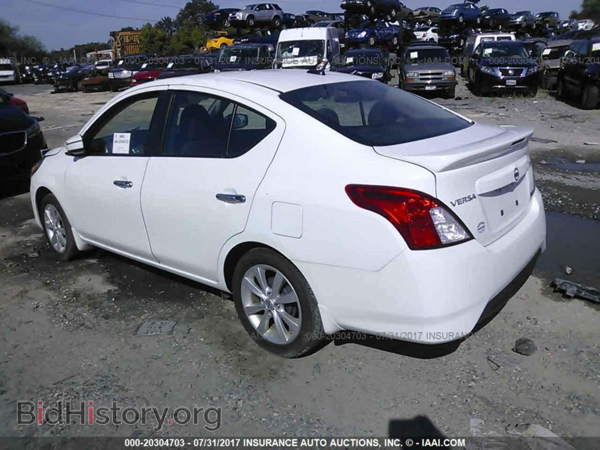2016 Nissan Versa - VIN: 3N1CN7AP1GL828609 - Фото 3