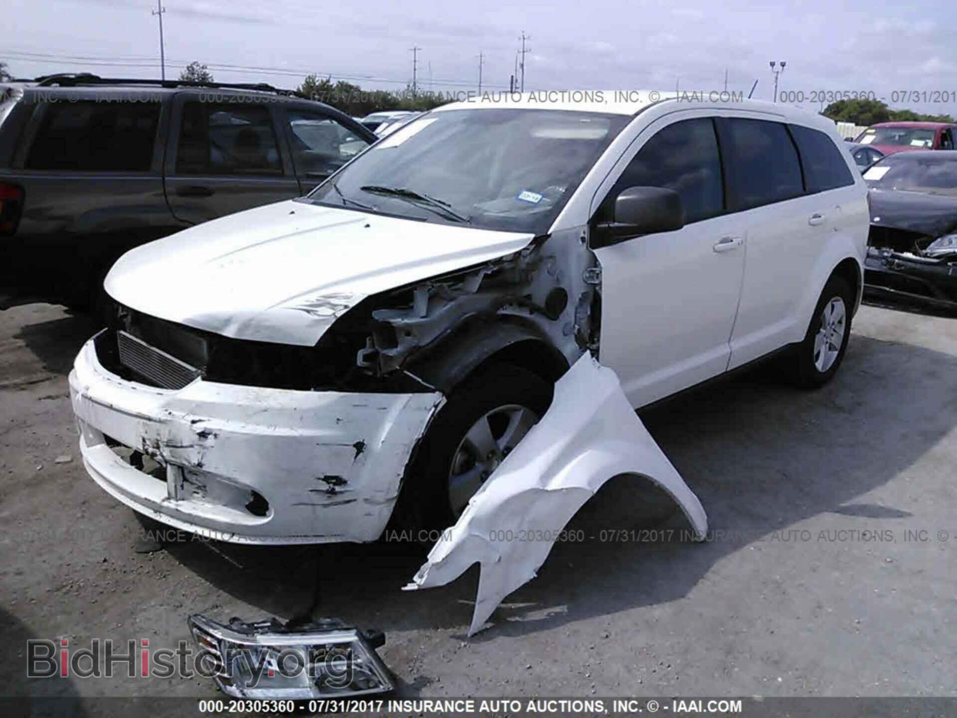2013 Dodge Journey - VIN: 3C4PDCAB3DT508766 - Фото 2
