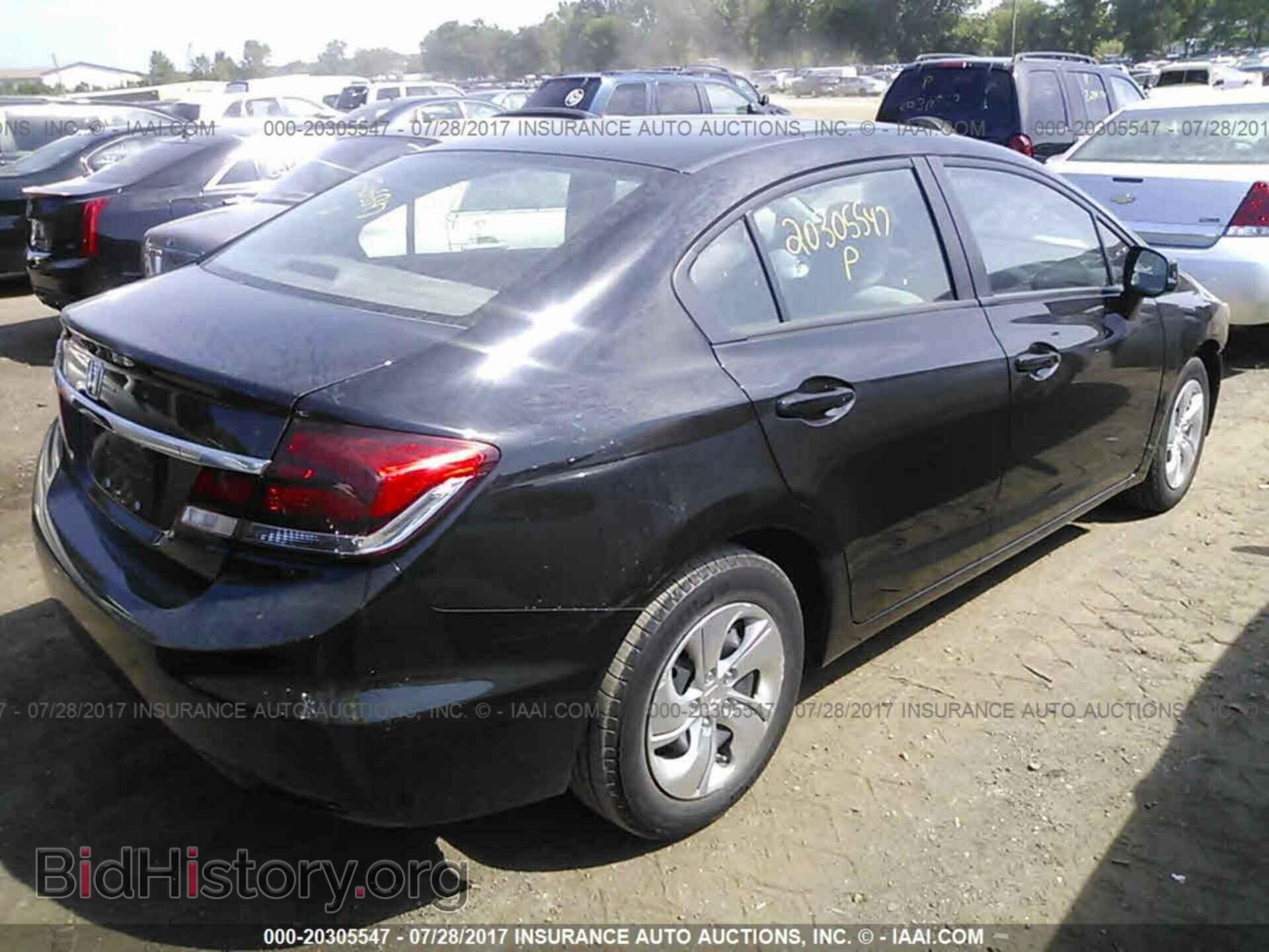 2013 Honda Civic - VIN: 19XFB2F50DE015582 - Фото 4