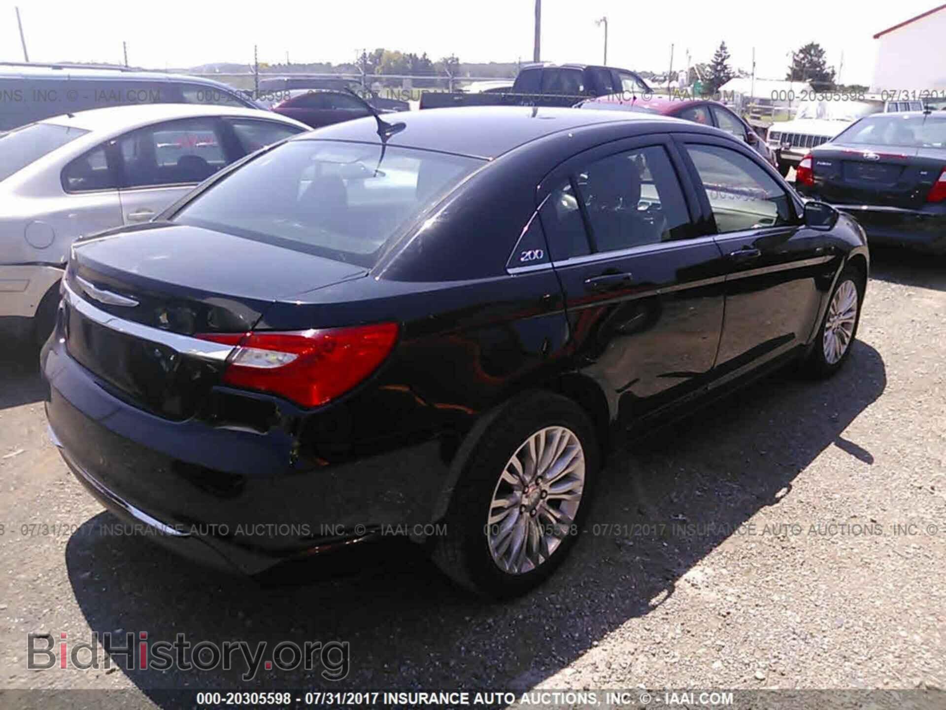 2012 Chrysler 200 - VIN: 1C3CCBAB3CN127255 - Фото 4