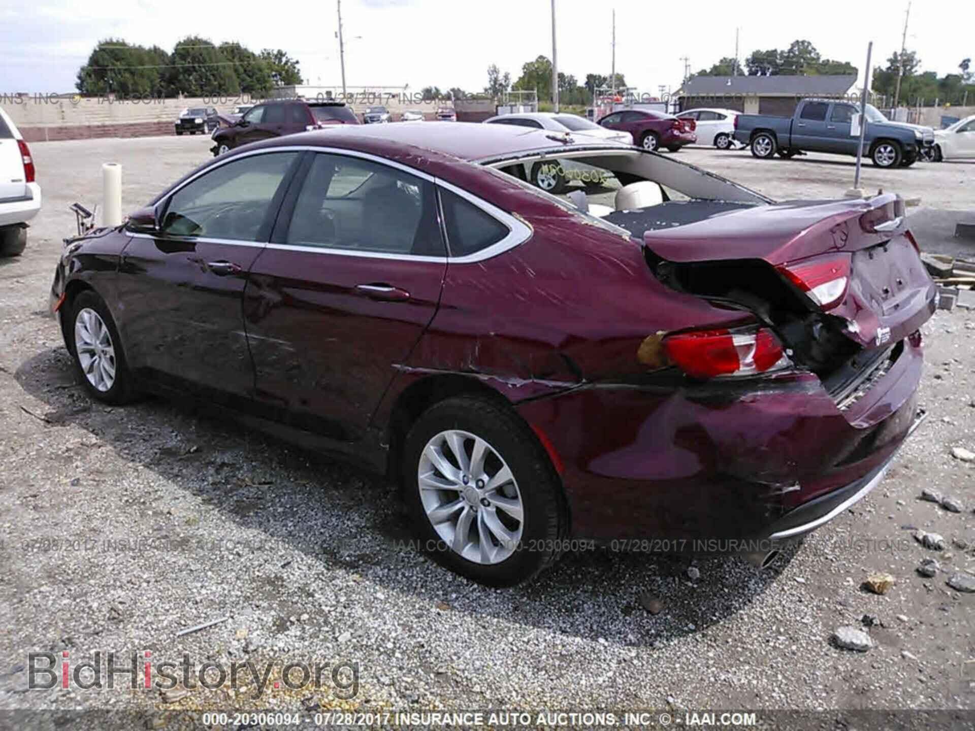 2015 Chrysler 200 - VIN: 1C3CCCCB9FN604424 - Photo 3