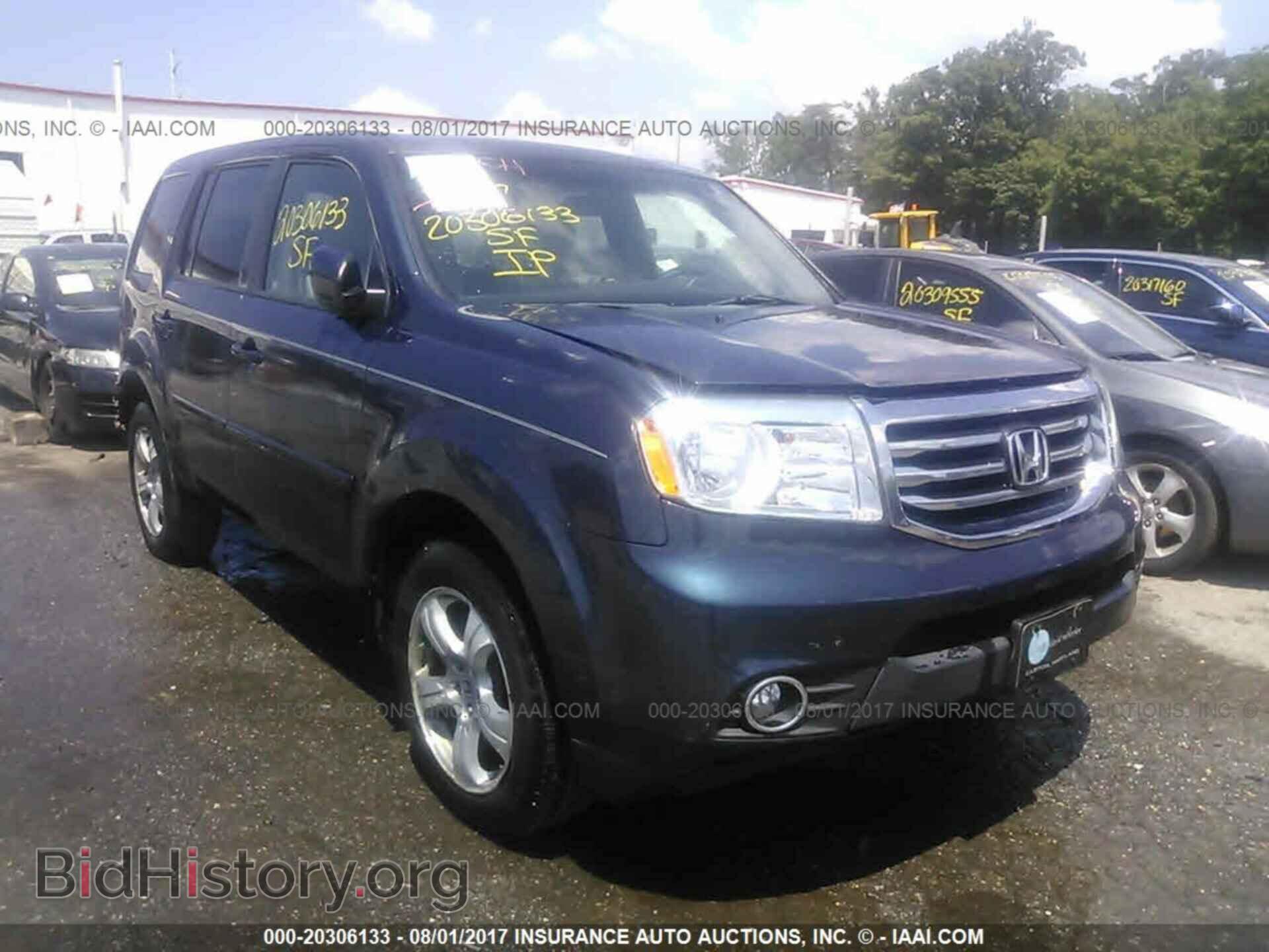 Фотография 5FNYF4H46CB032571 - Honda Pilot 2012