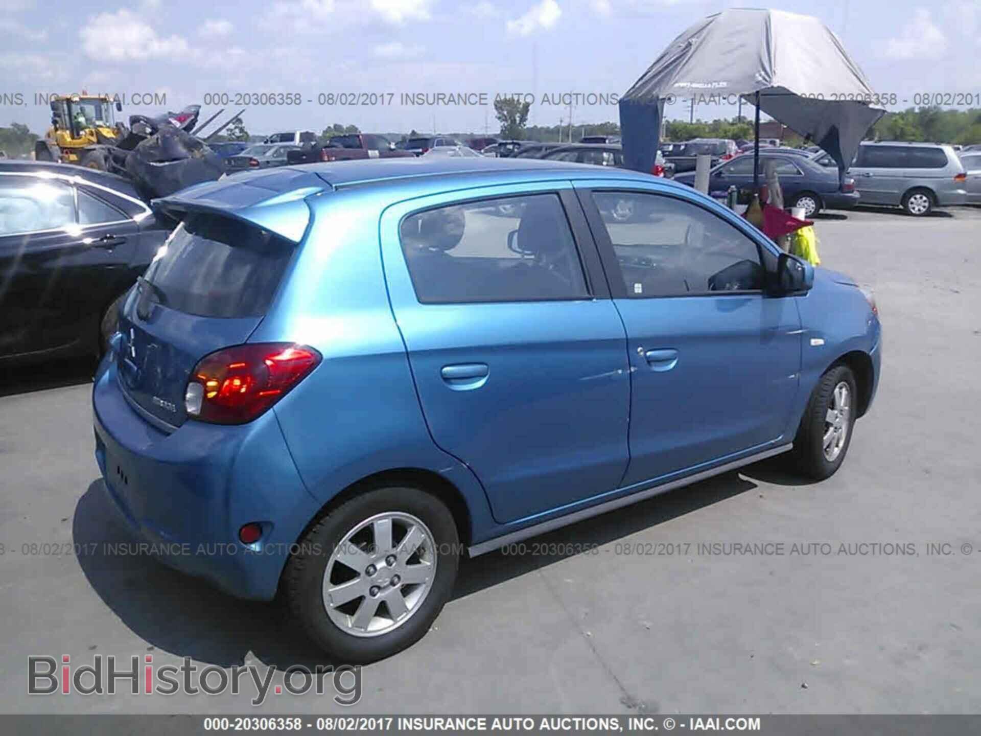 2014 Mitsubishi Mirage - VIN: ML32A4HJ5EH019648 - Фото 4