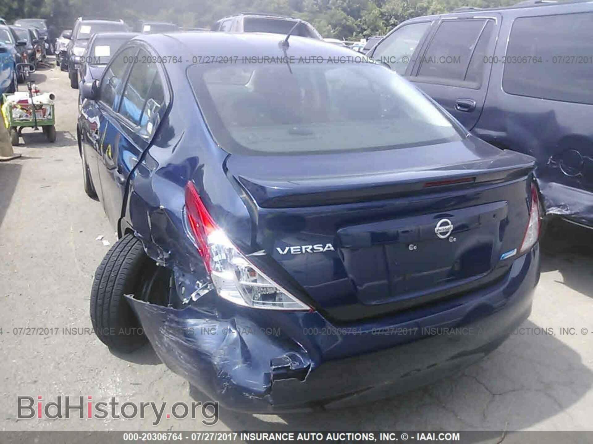 2014 Nissan Versa - VIN: 3N1CN7AP1EL865608 - Фото 3
