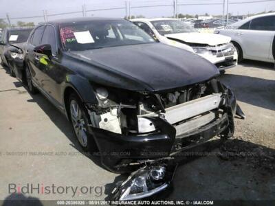 2013 Lexus LS, black — VIN JTHBL5EFXD5122995, IAAI