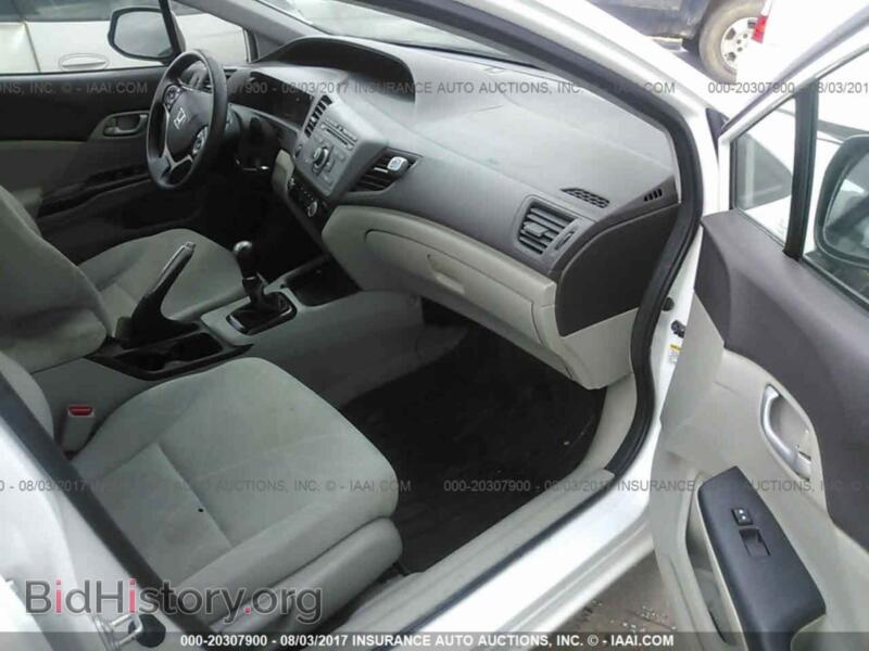 2012 Honda CIVIC (VIN 2HGFB2E53CH501731) — фото 5 из 10