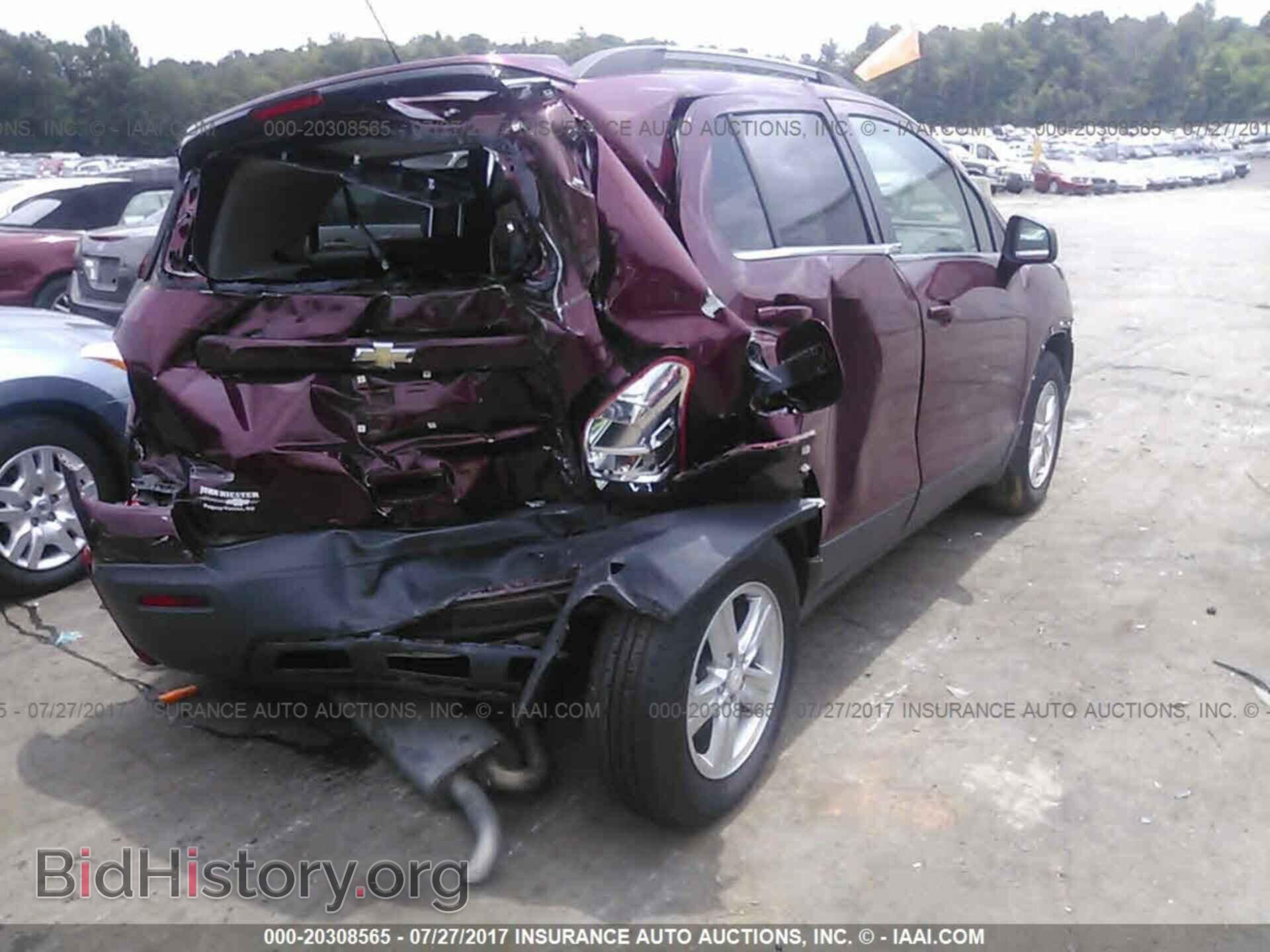 2016 Chevrolet Trax - VIN: 3GNCJPSB5GL126618 - Фото 4