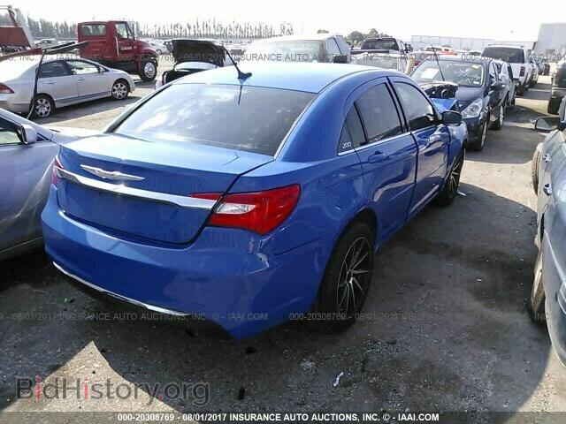 2012 Chrysler 200 - VIN: 1C3CCBAB3CN222396 - Фото 4