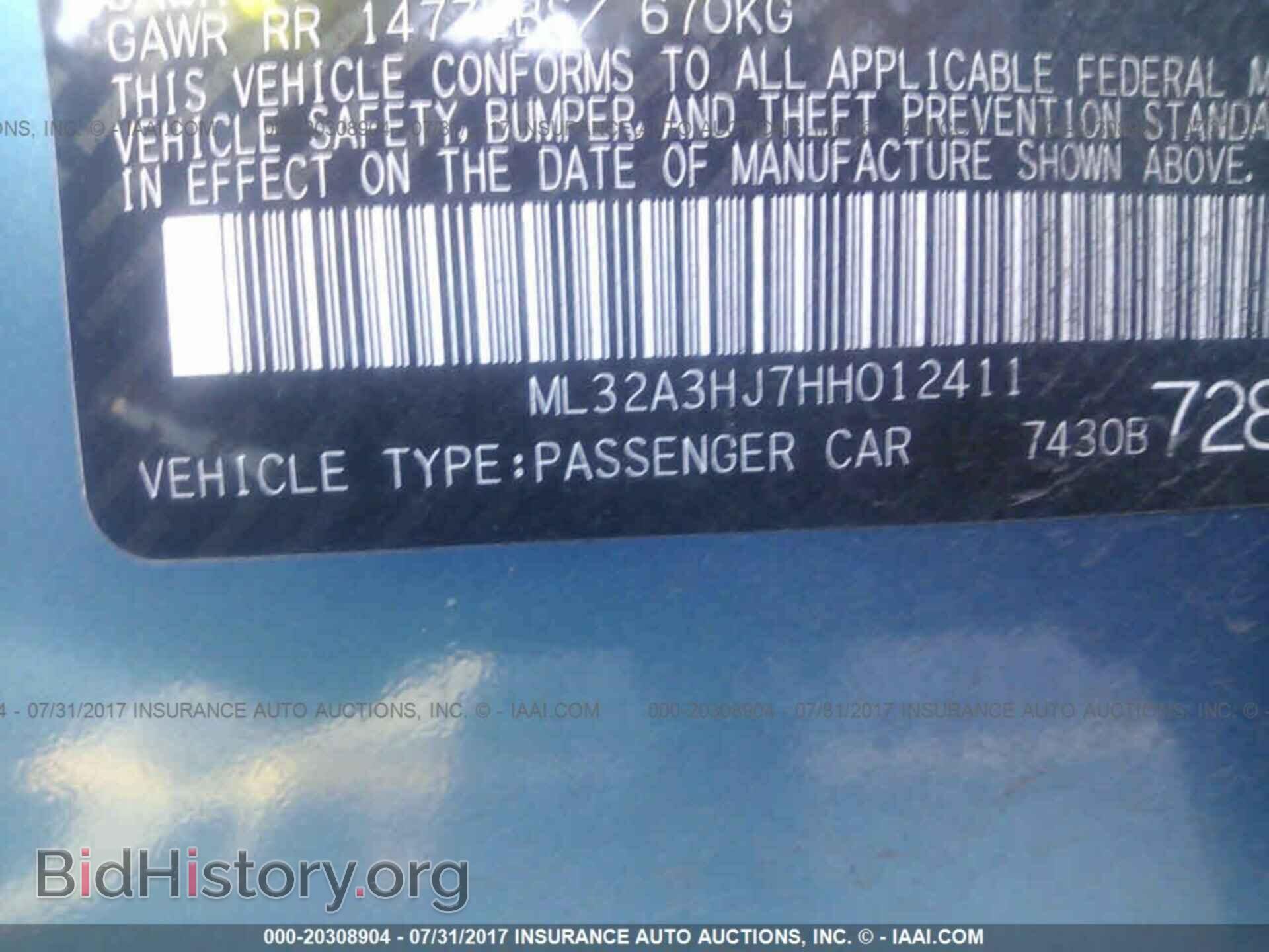 2017 Mitsubishi Mirage - VIN: ML32A3HJ7HH012411 - Фото 9