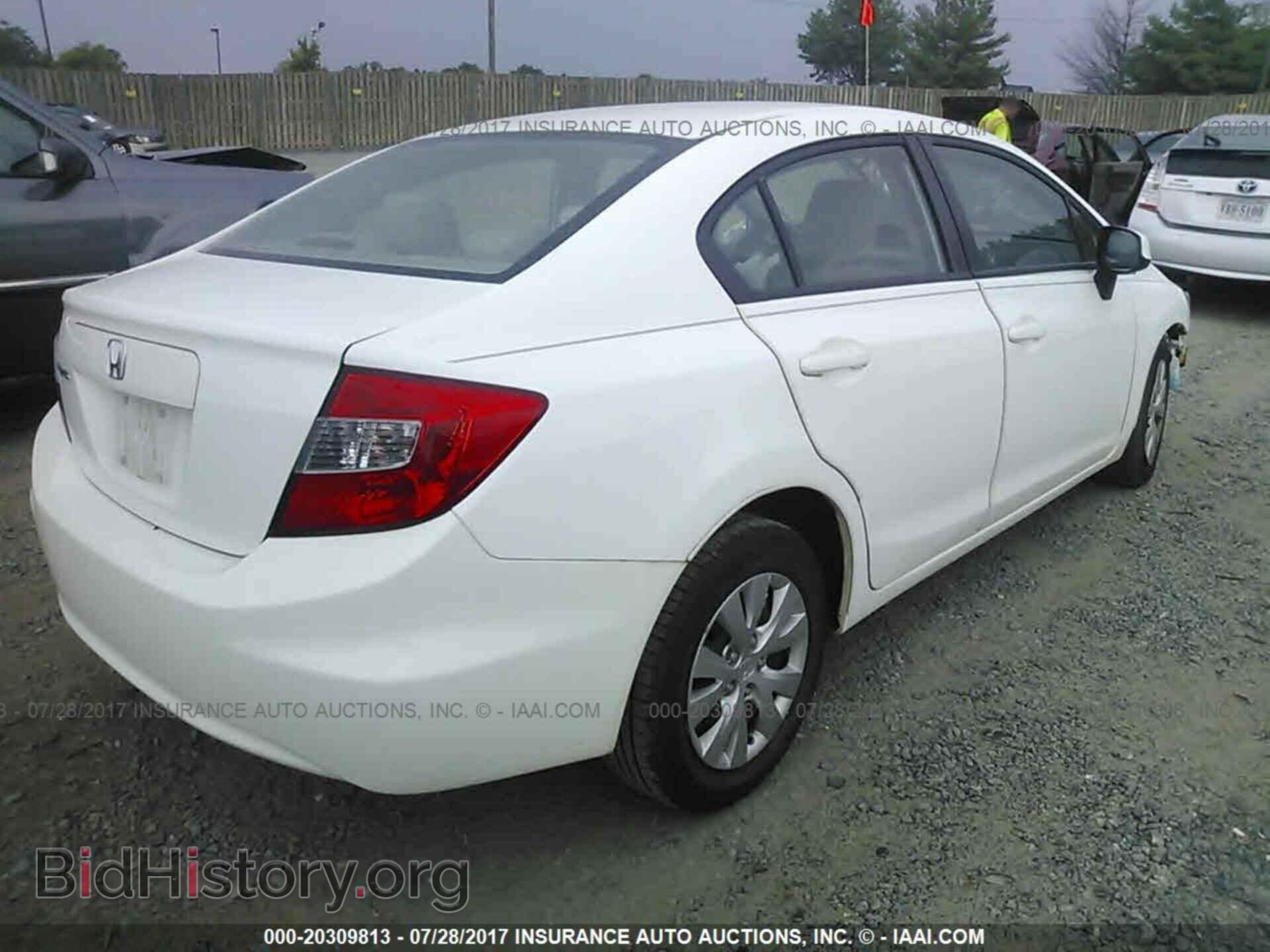 2012 Honda Civic - VIN: 19XFB2F52CE101670 - Фото 4