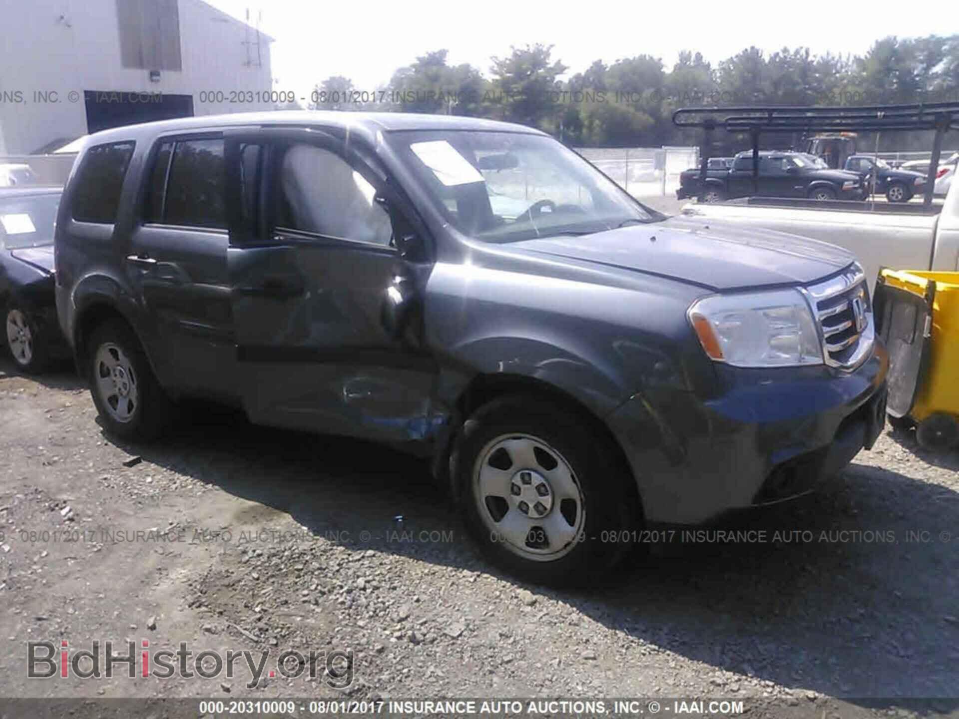 Фотография 5FNYF4H28CB014524 - Honda Pilot 2012