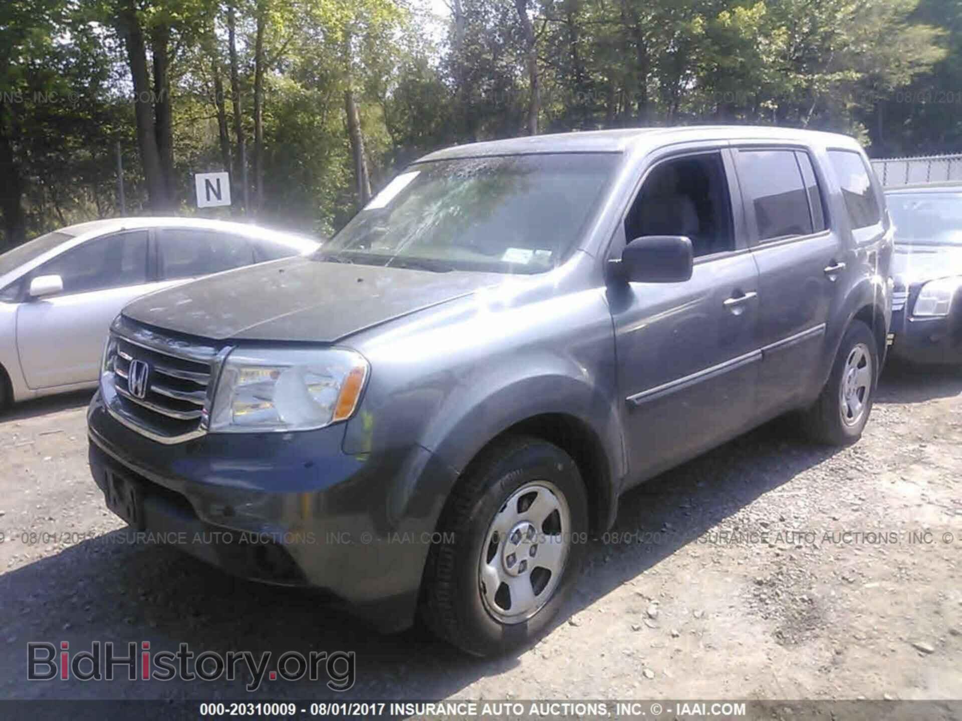 2012 Honda Pilot - VIN: 5FNYF4H28CB014524 - Фото 2