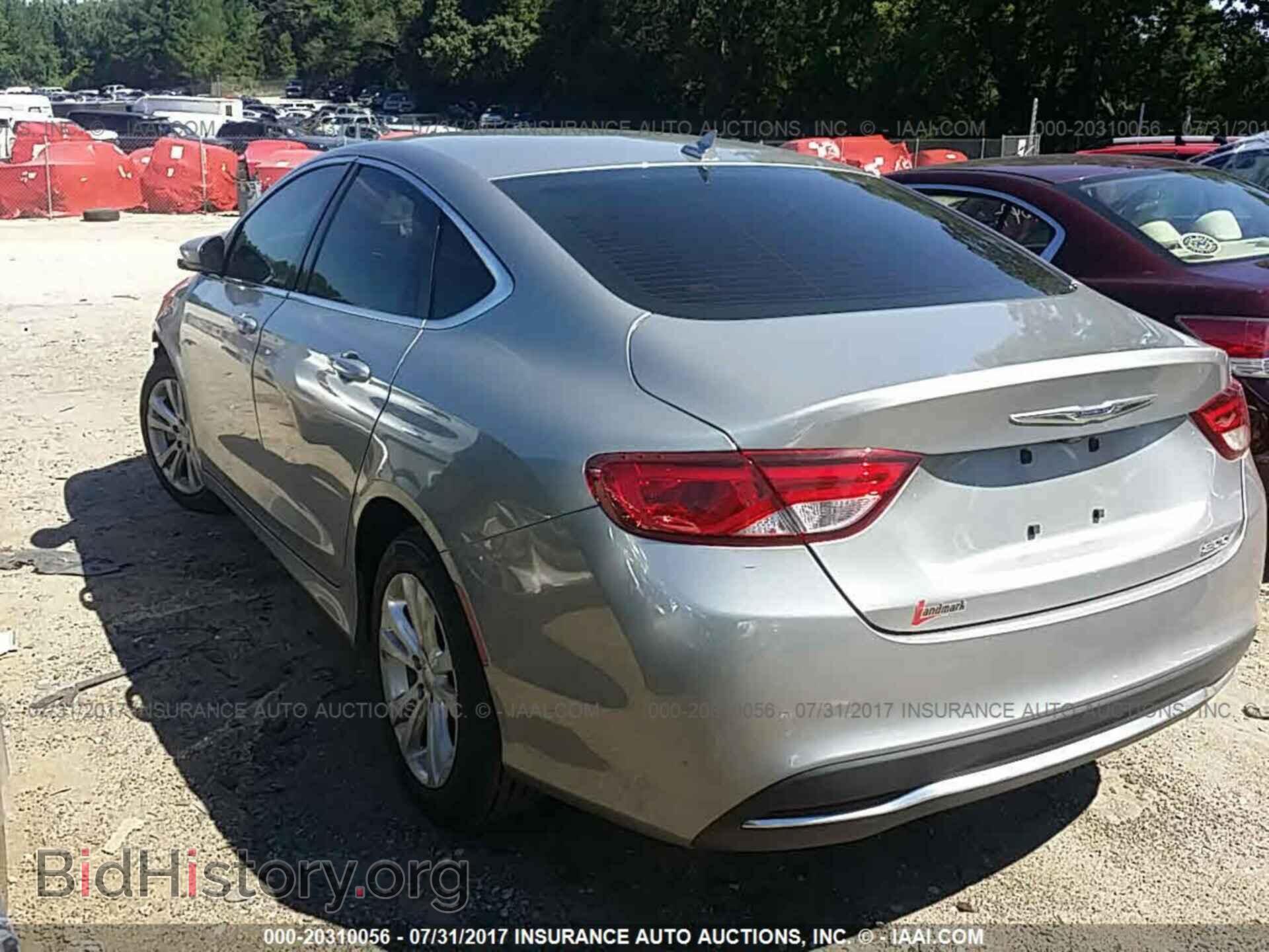 2016 Chrysler 200 - VIN: 1C3CCCAB1GN189099 - Фото 3