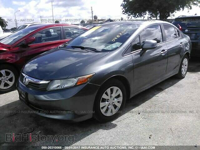 2012 Honda Civic - VIN: 19XFB2F56CE048200 - Фото 2