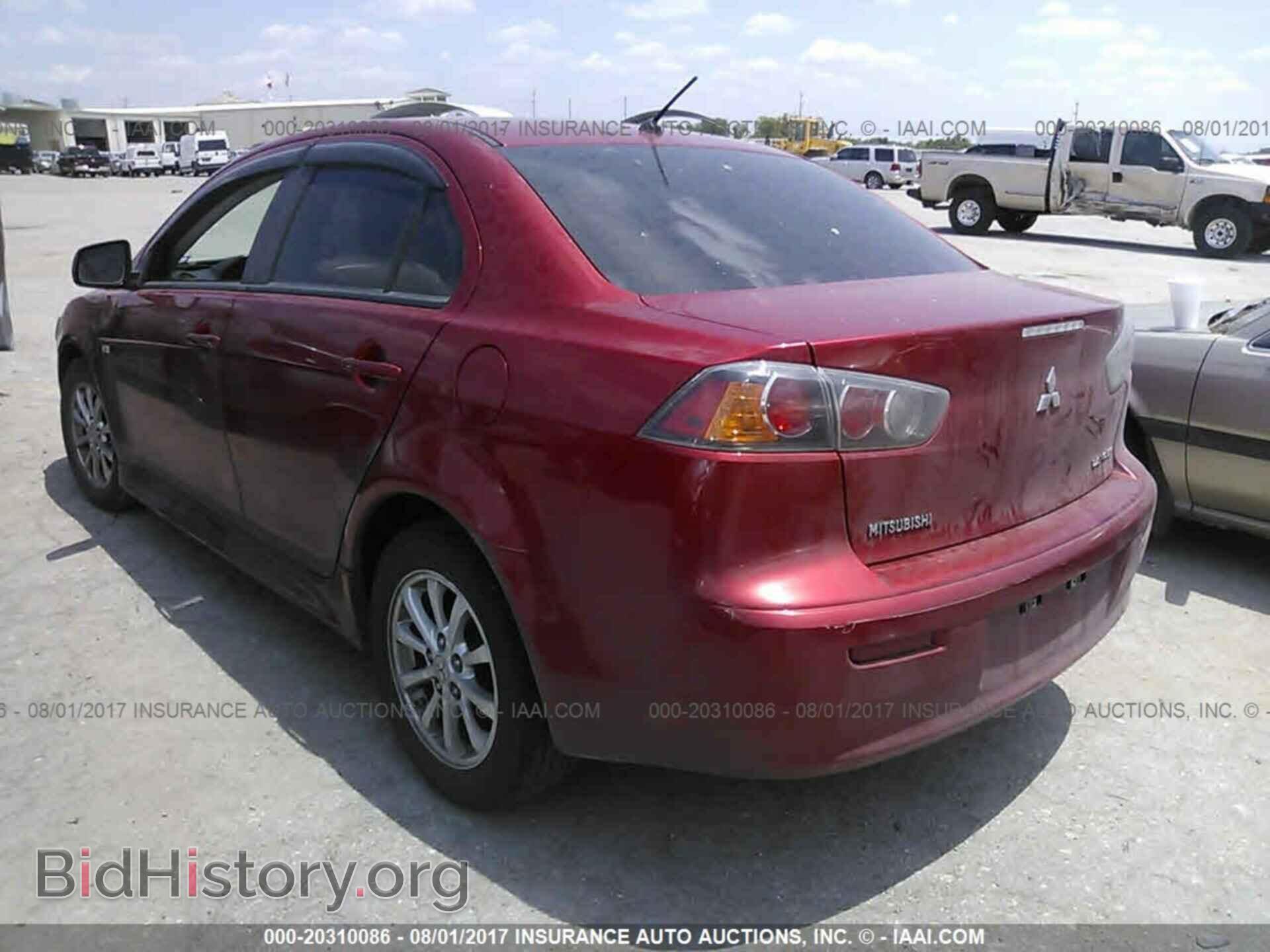2014 Mitsubishi Lancer - VIN: JA32U2FUXEU004106 - Фото 3