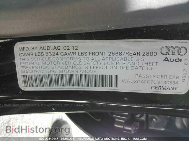2012 Audi A7 - VIN: WAU3GAFC7CN130684 - Фото 9