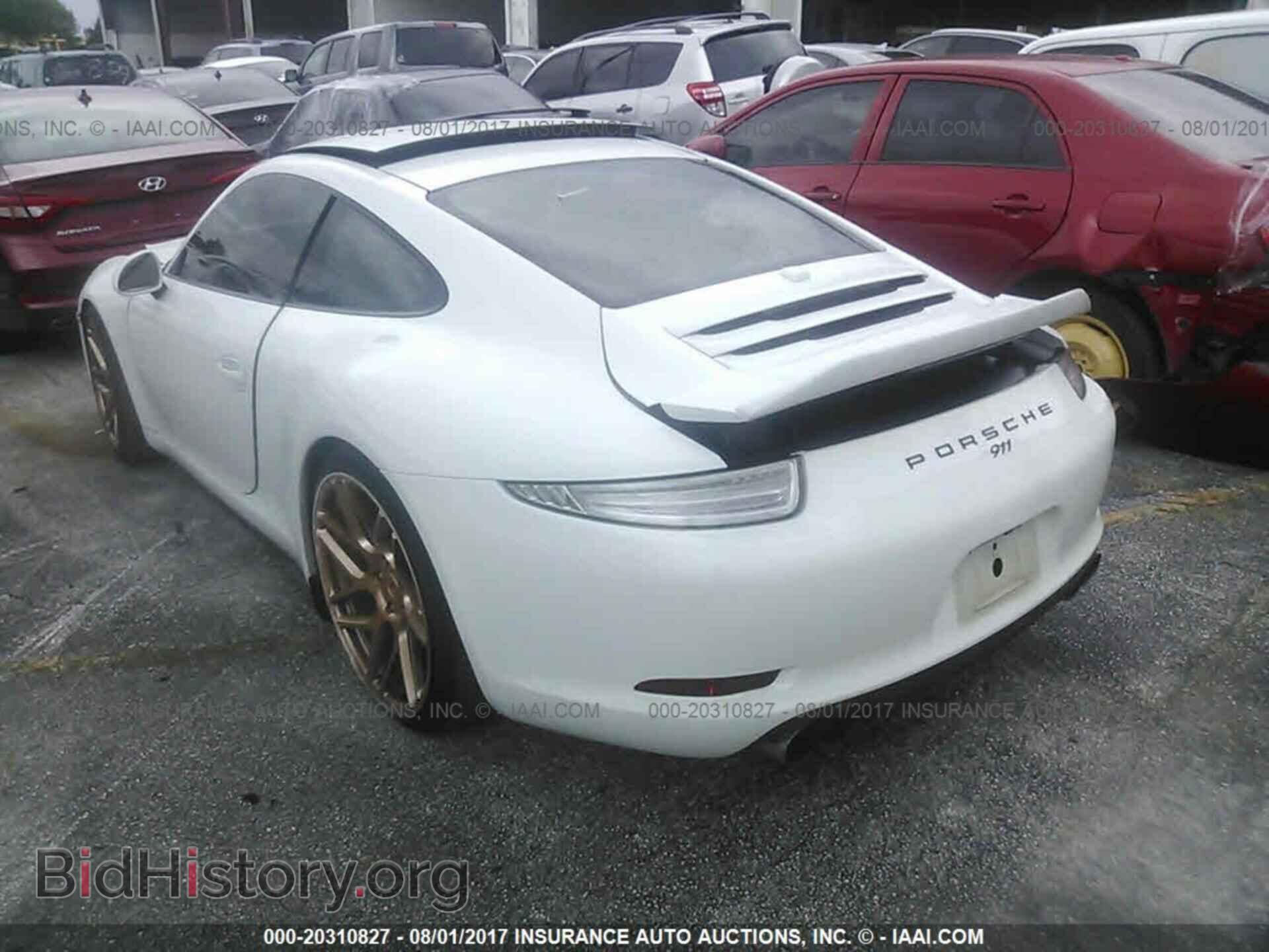 2014 Porsche 911 - VIN: WP0AA2A96ES106121 - Фото 3