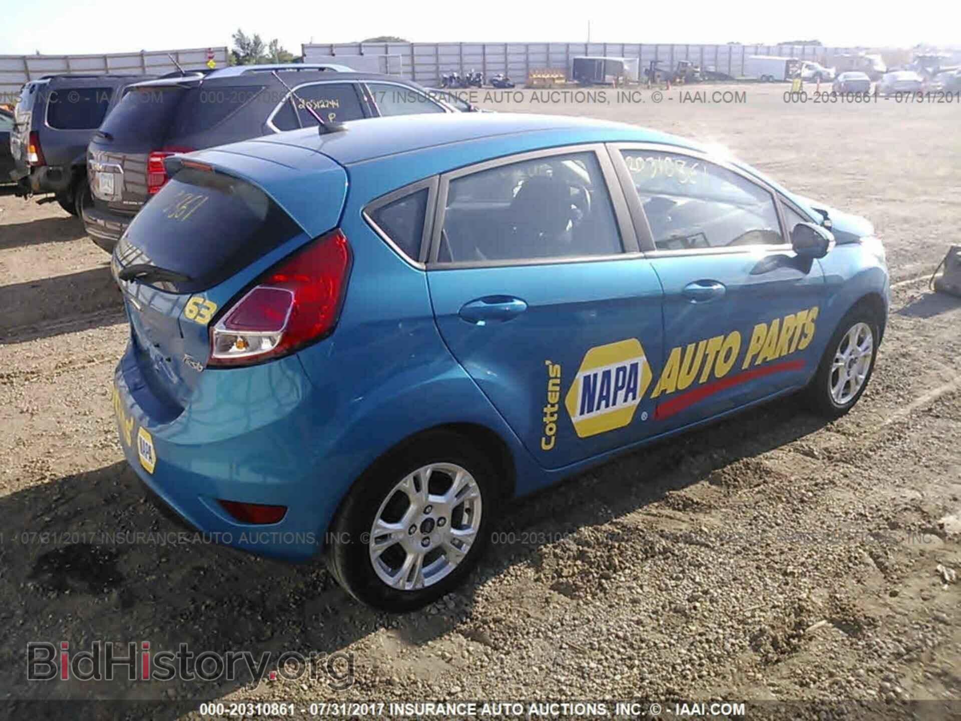 2015 Ford Fiesta - VIN: 3FADP4EJ7FM216574 - Фото 4