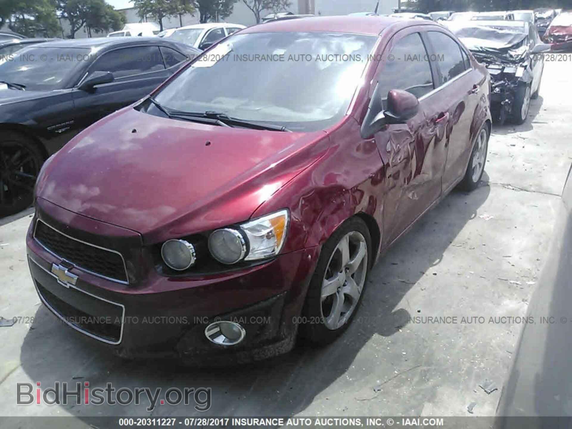 2012 Chevrolet Sonic - VIN: 1G1JF5SB5C4132806 - Фото 2