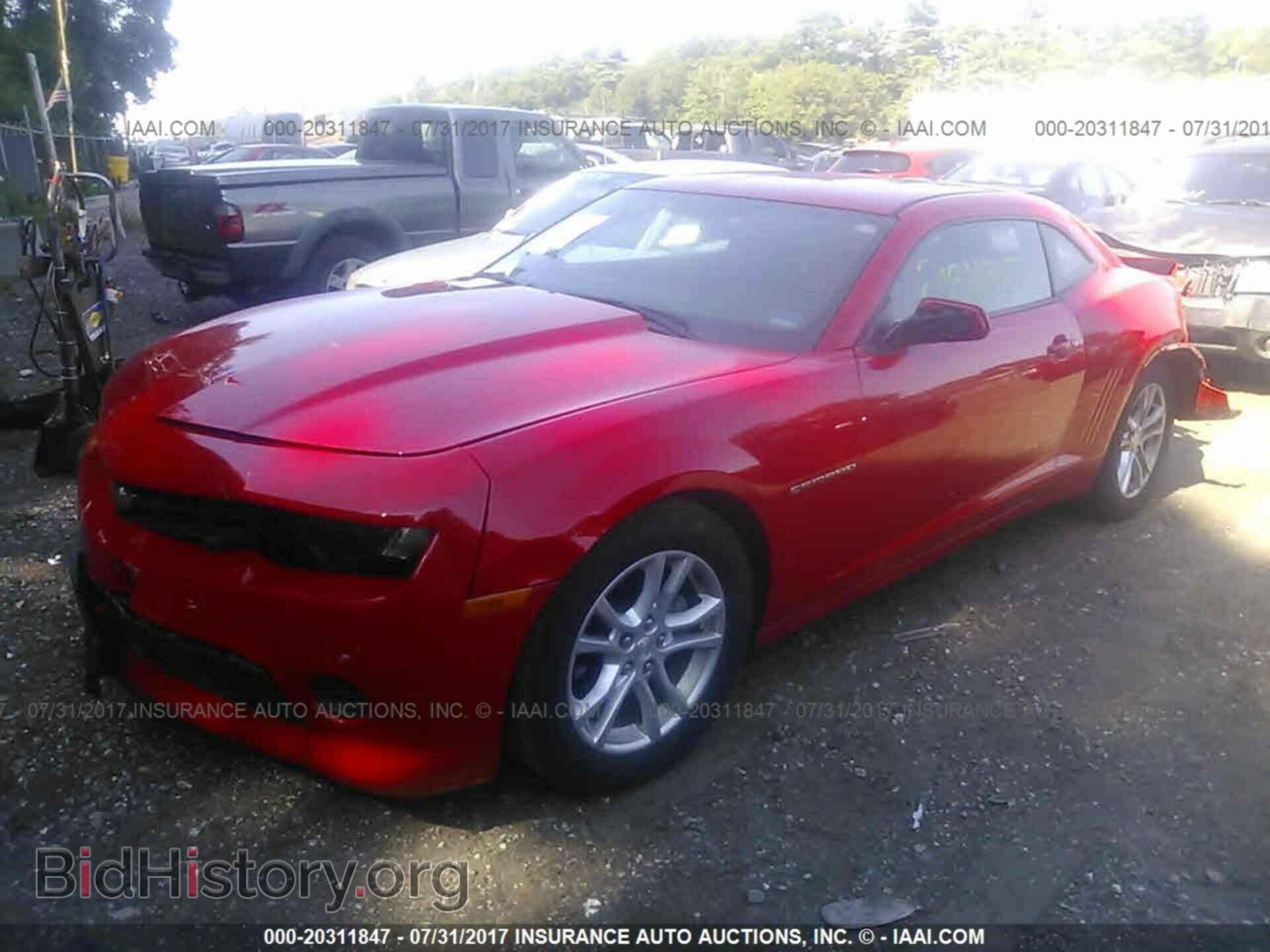 2014 Chevrolet Camaro - VIN: 2G1FA1E37E9142996 - Фото 2