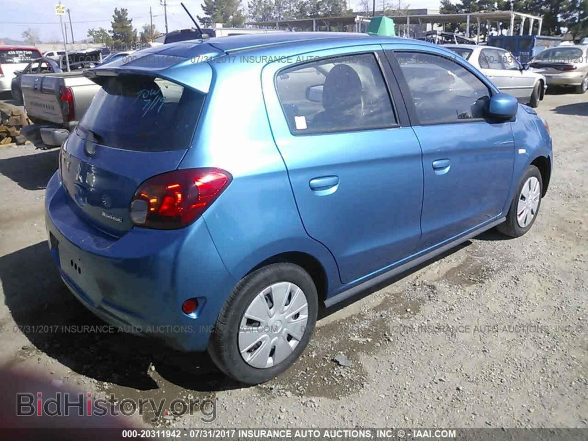 2015 Mitsubishi Mirage - VIN: ML32A3HJ5FH044514 - Фото 4